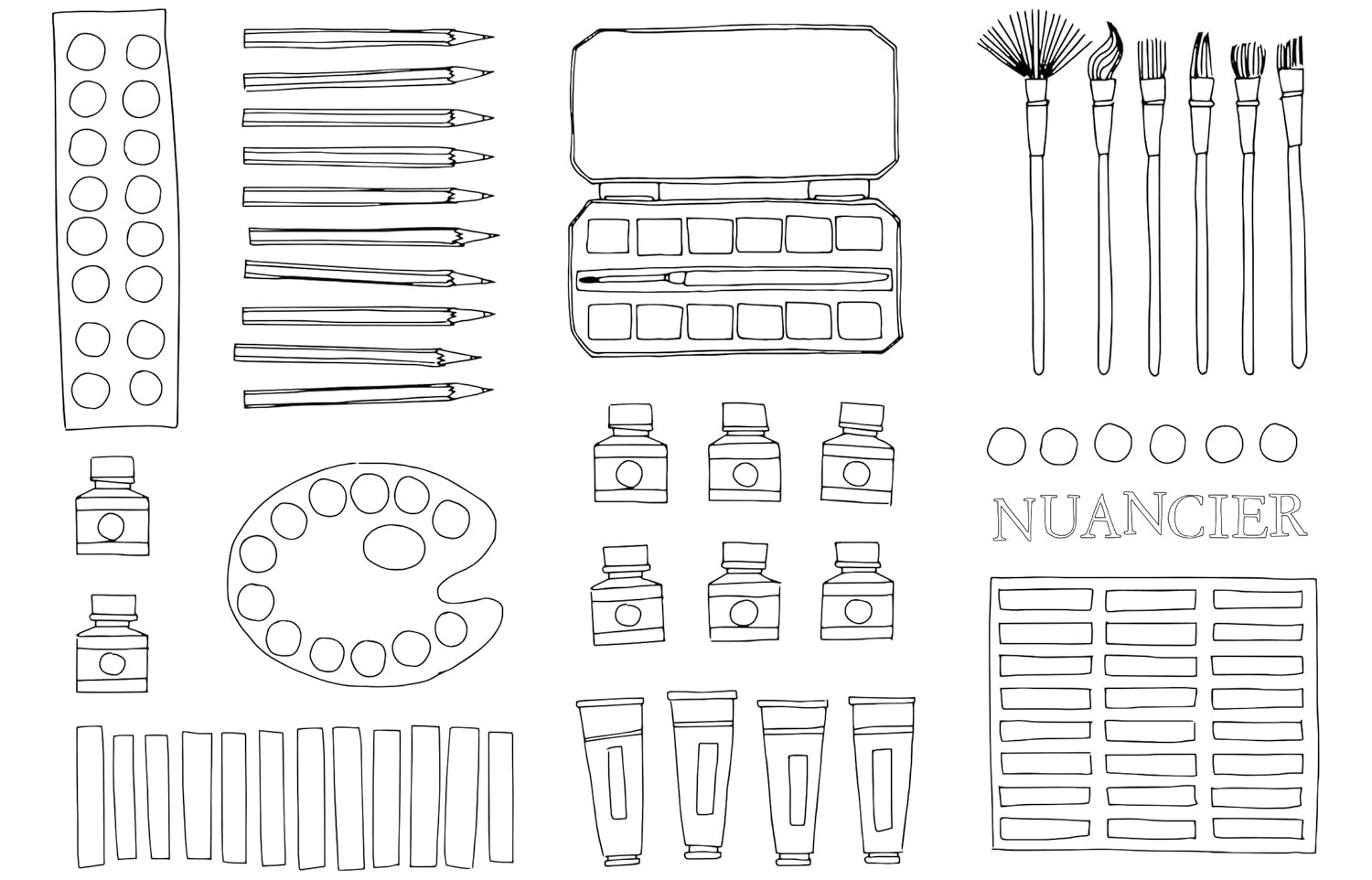Fleurs Coloriages - Zoé de Las Cases - French