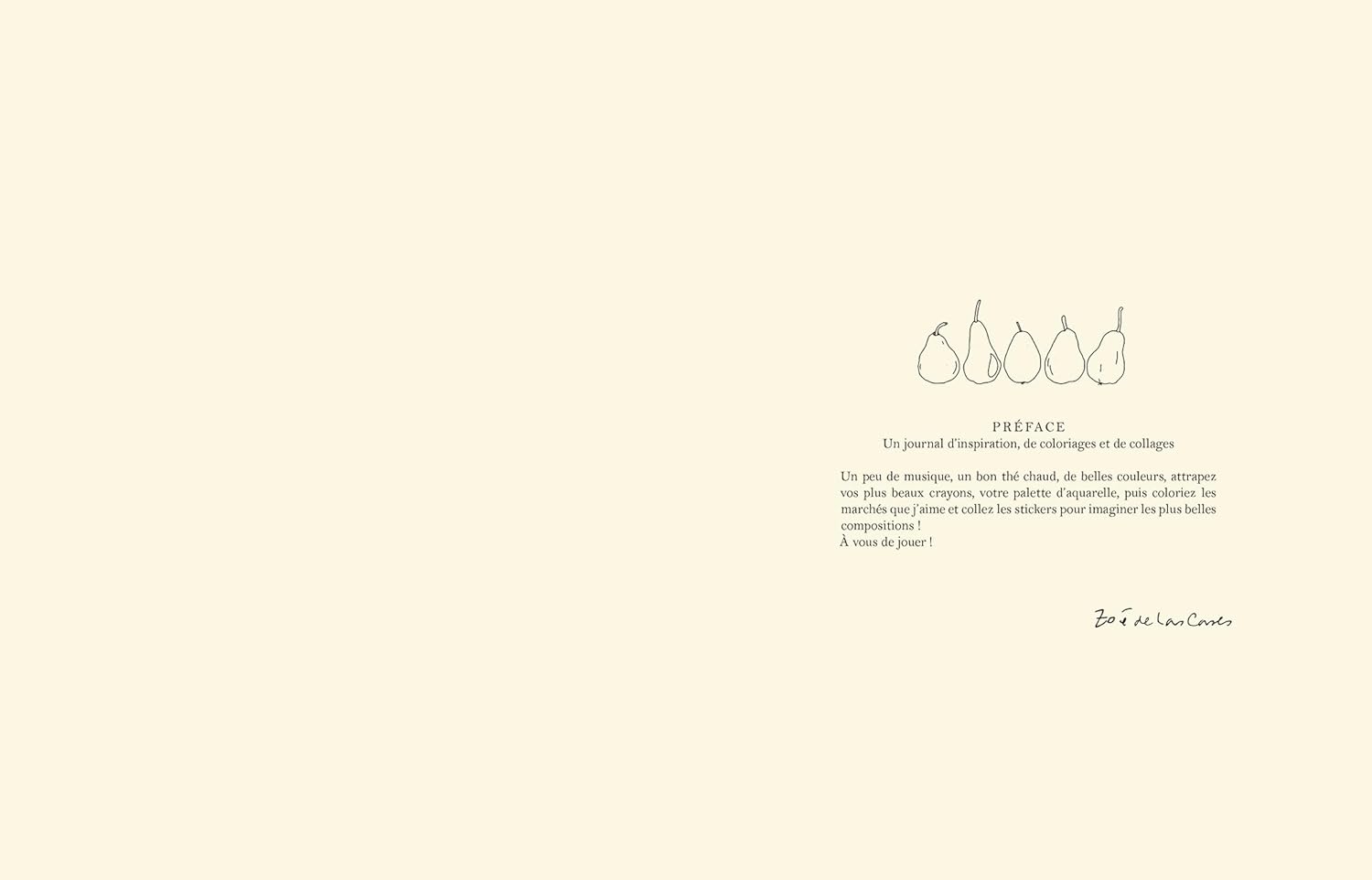 Le Marché Coloriages et de stickers - Zoé de Las Cases - French