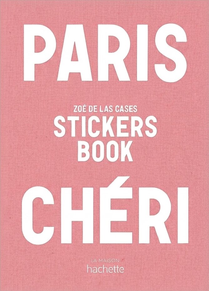 Paris Chéri Stickers book - Zoé de Las Cases - French
