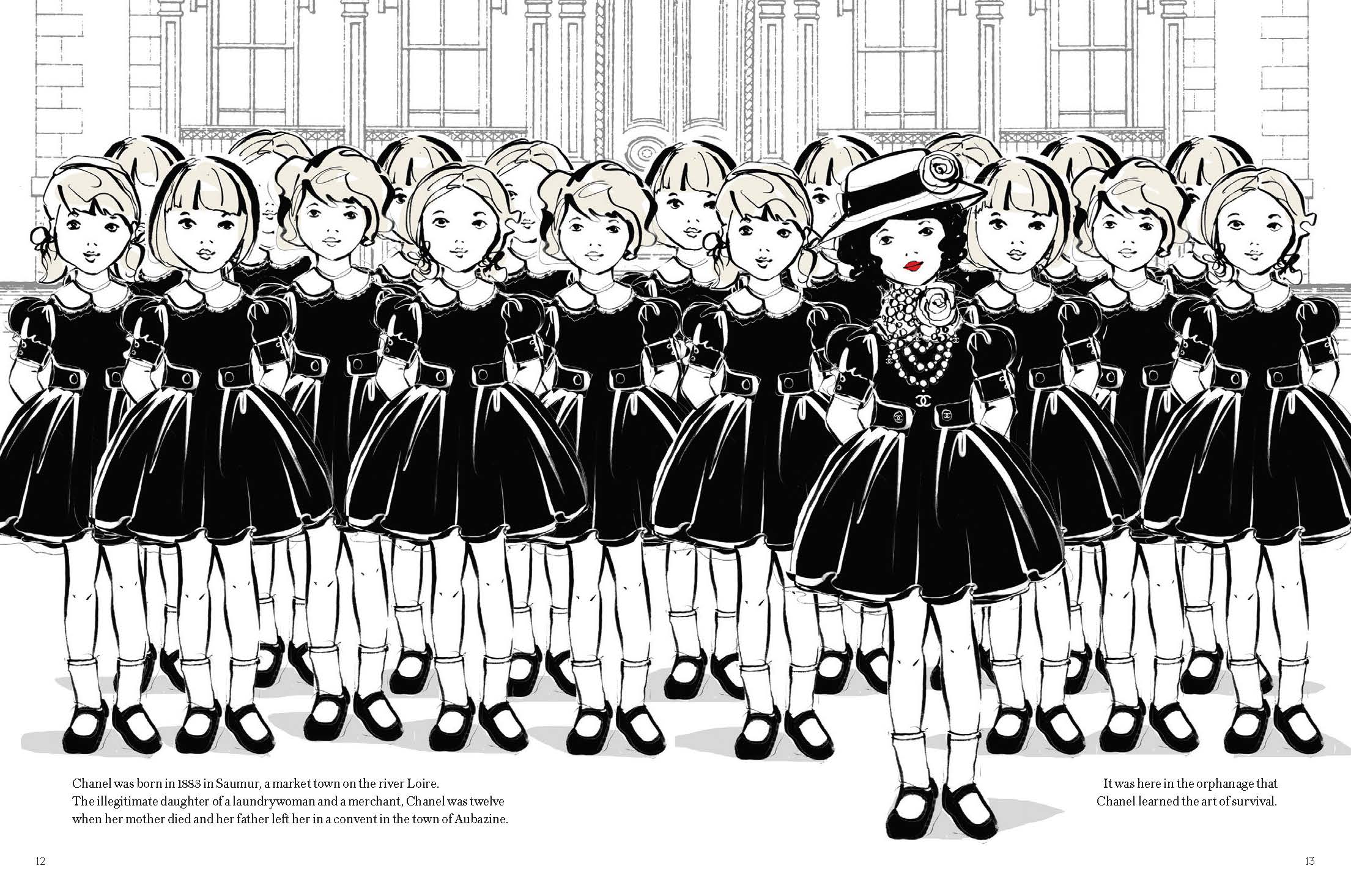 Coco Chanel – The Illustrated World of a Fashion Icon