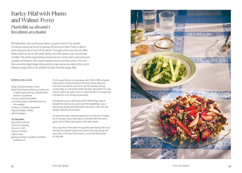 Sour Cherries and Sunflowers