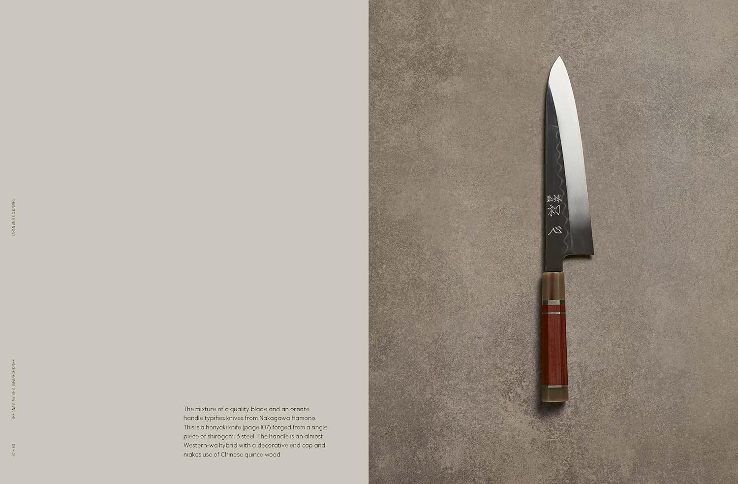 Anatomy of a Japanese Knife