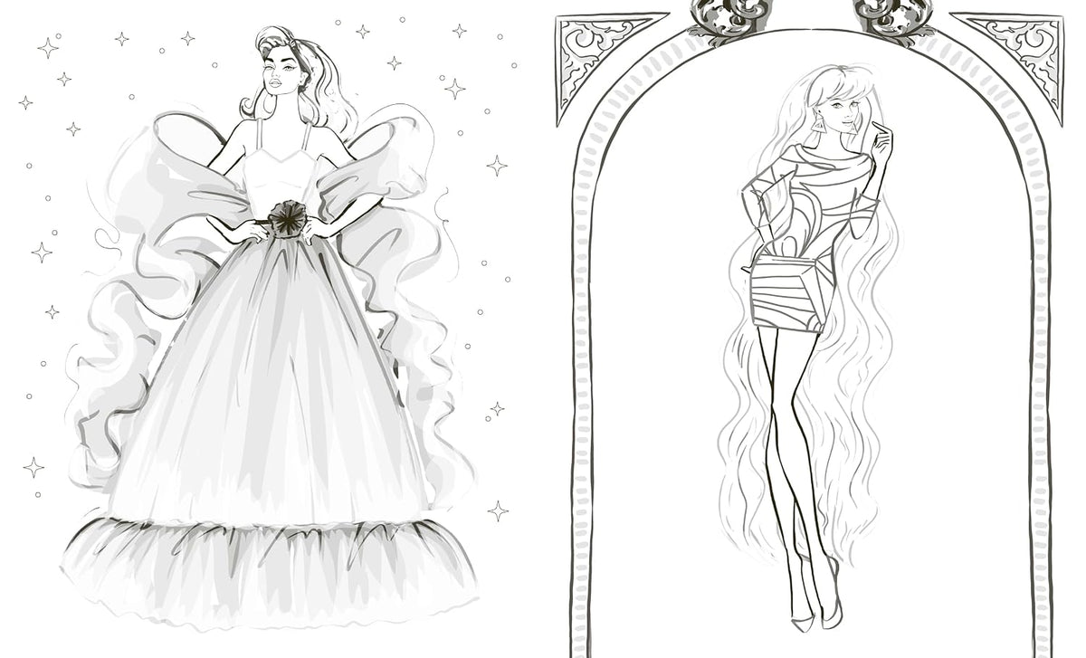 Barbie - Luxe Colouring