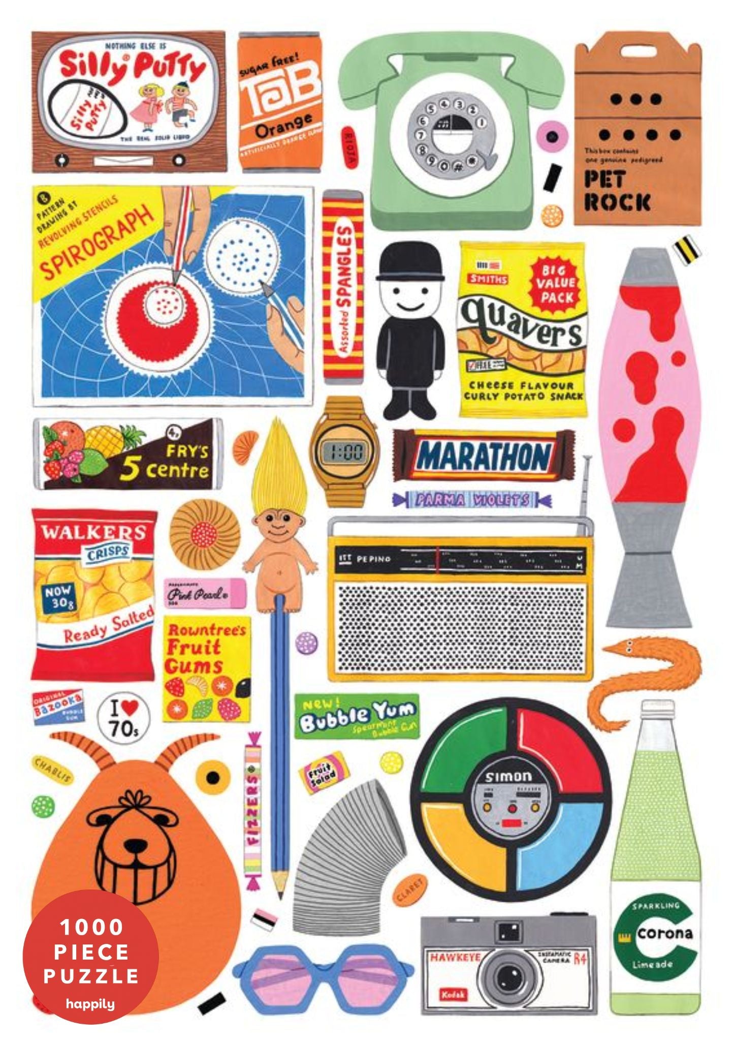 In the 70's - 1000 Piece Jigsaw Puzzle