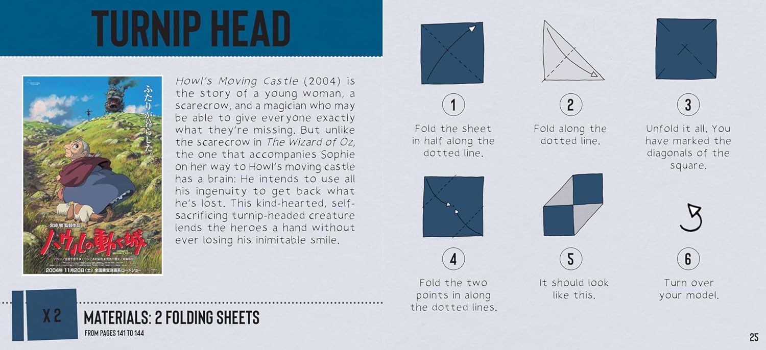 Studio Ghibli Origami