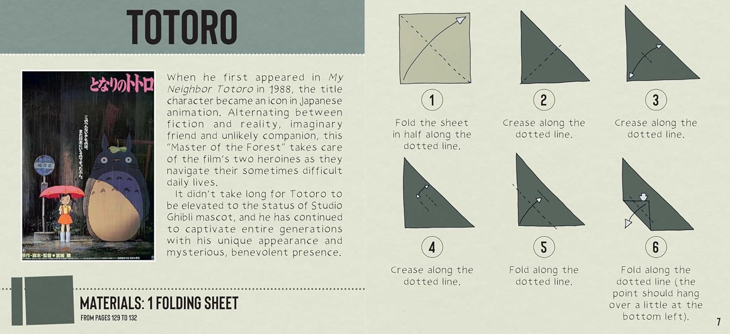 Studio Ghibli Origami