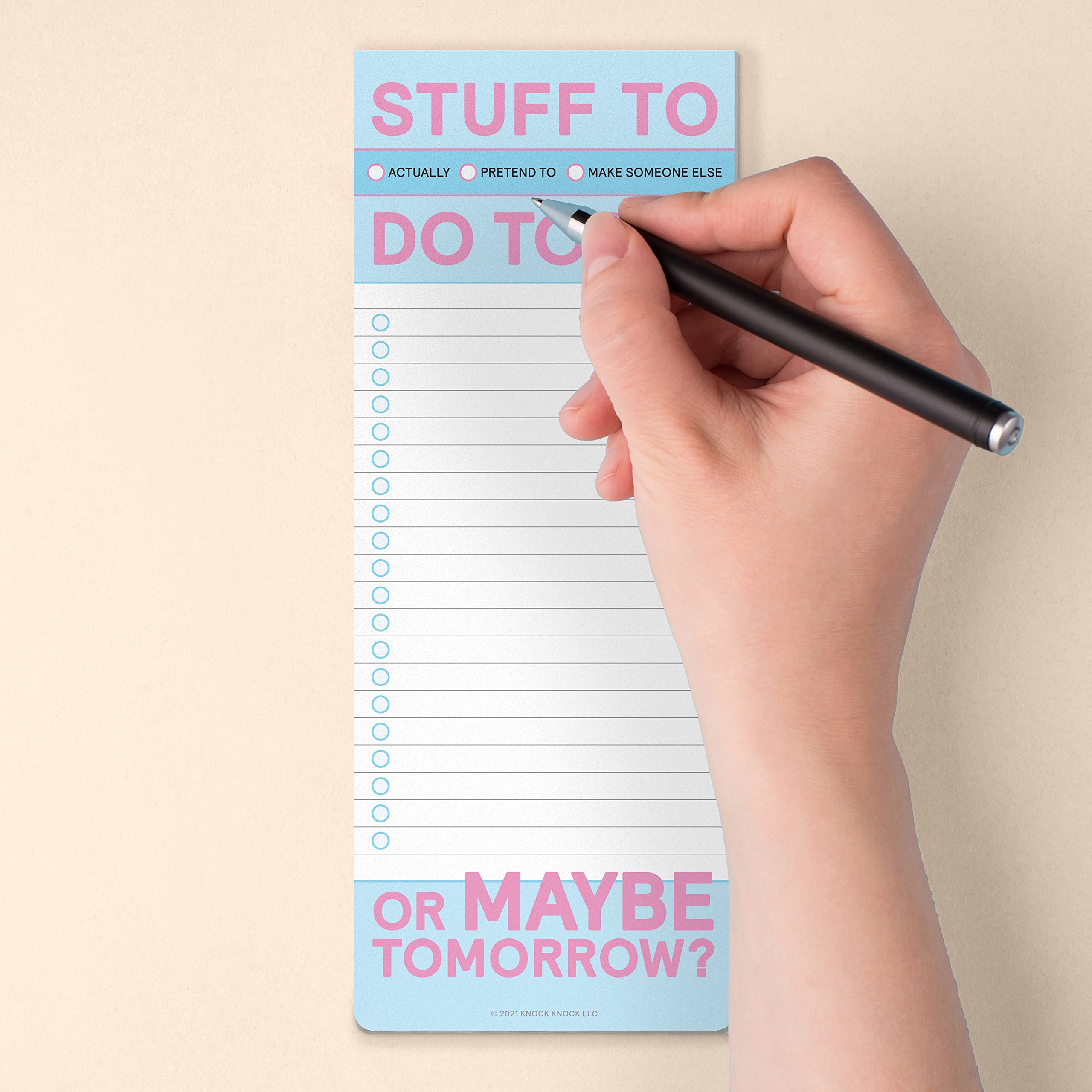 Stuff To Do Today Make-a-List Pad