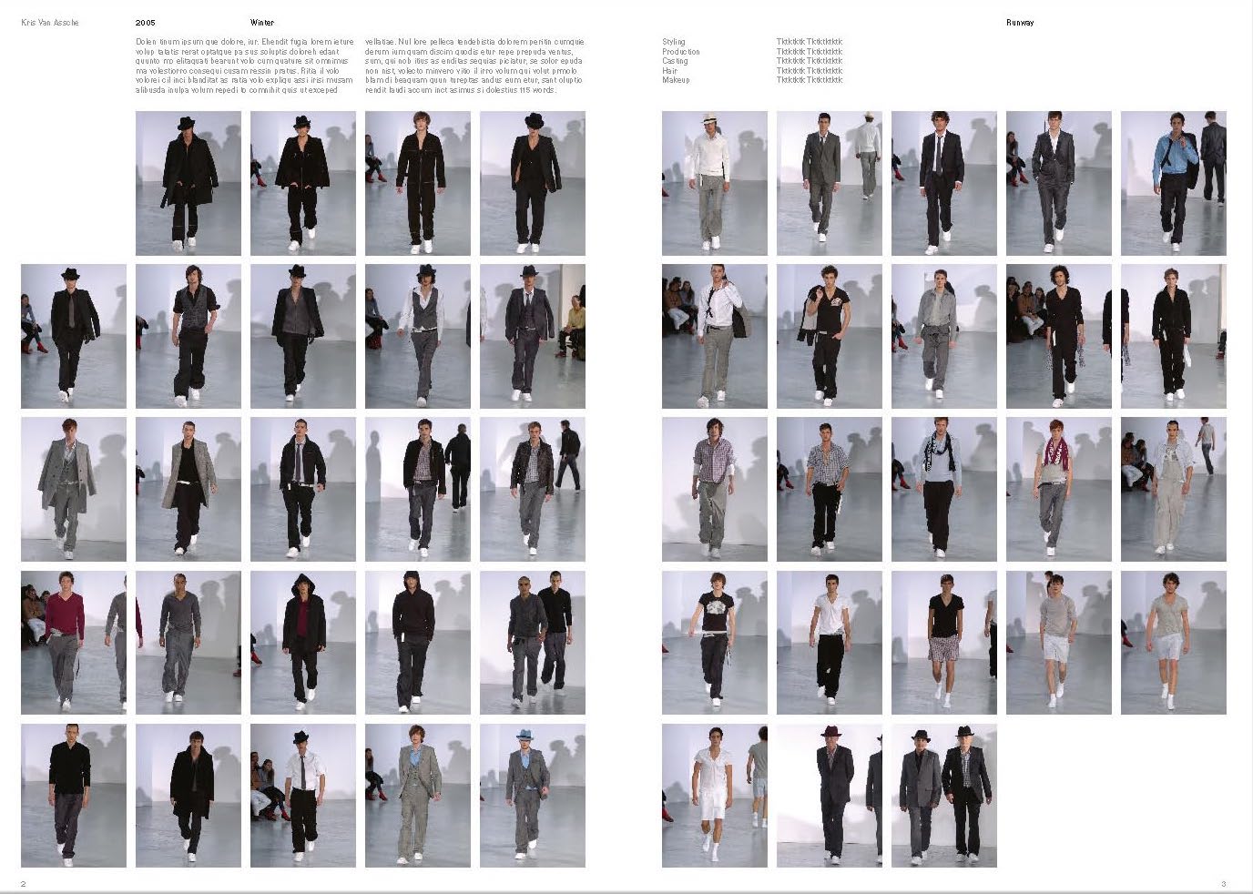 Kris Van Assche 55 collections