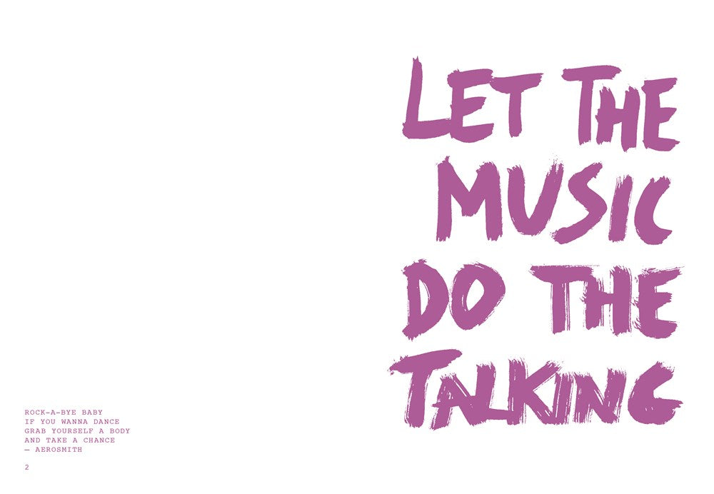 Don't talk just kiss