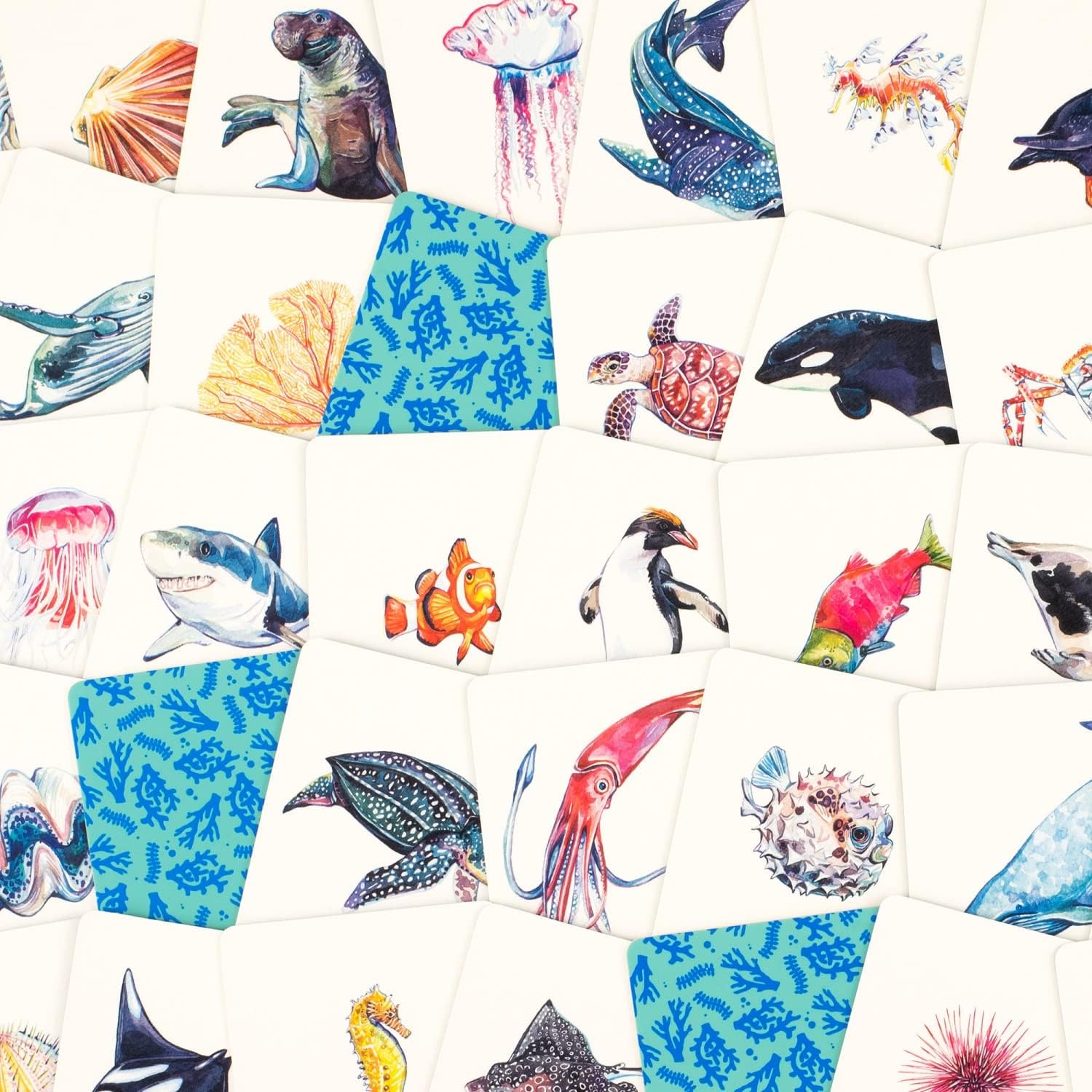 Under The Sea - An Ocean Memory Game