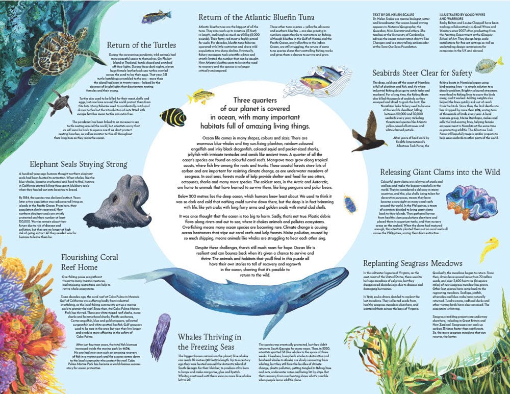 Wild Seas Jigsaw - 1000 Piece Jigsaw with 20 Shaped Pieces