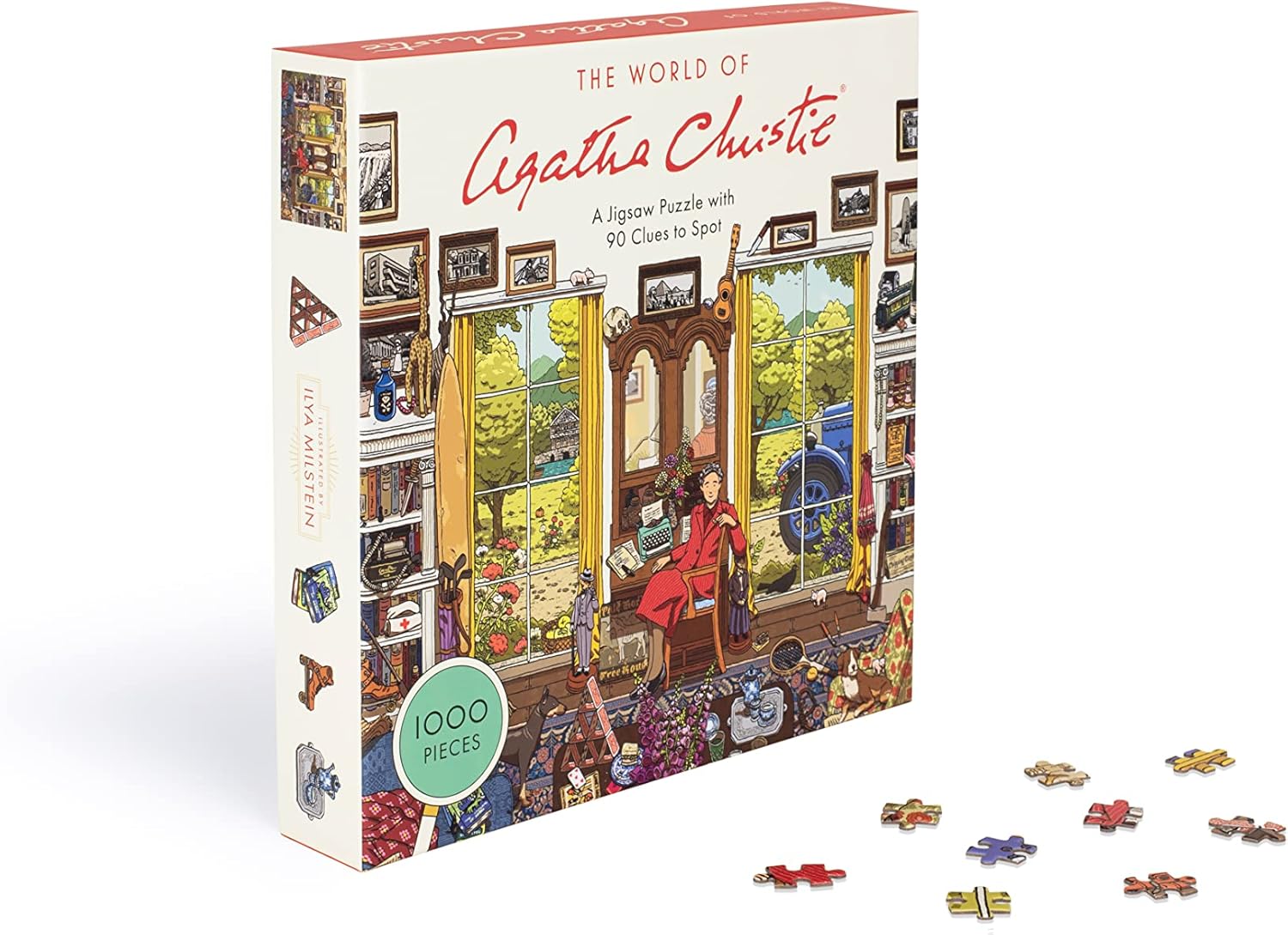 The World of Agatha Christie: 1000-piece Jigsaw