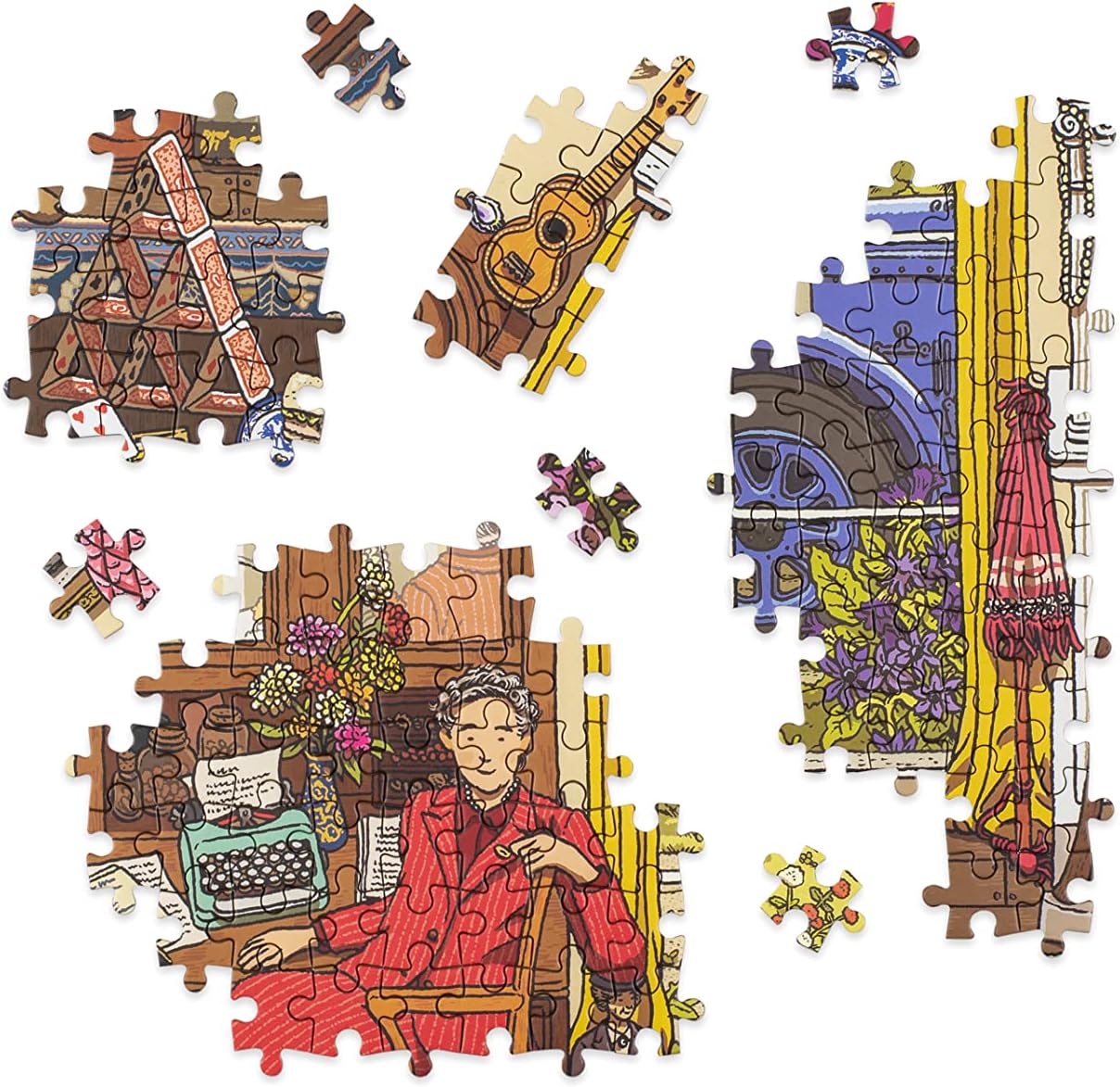 The World of Agatha Christie: 1000-piece Jigsaw
