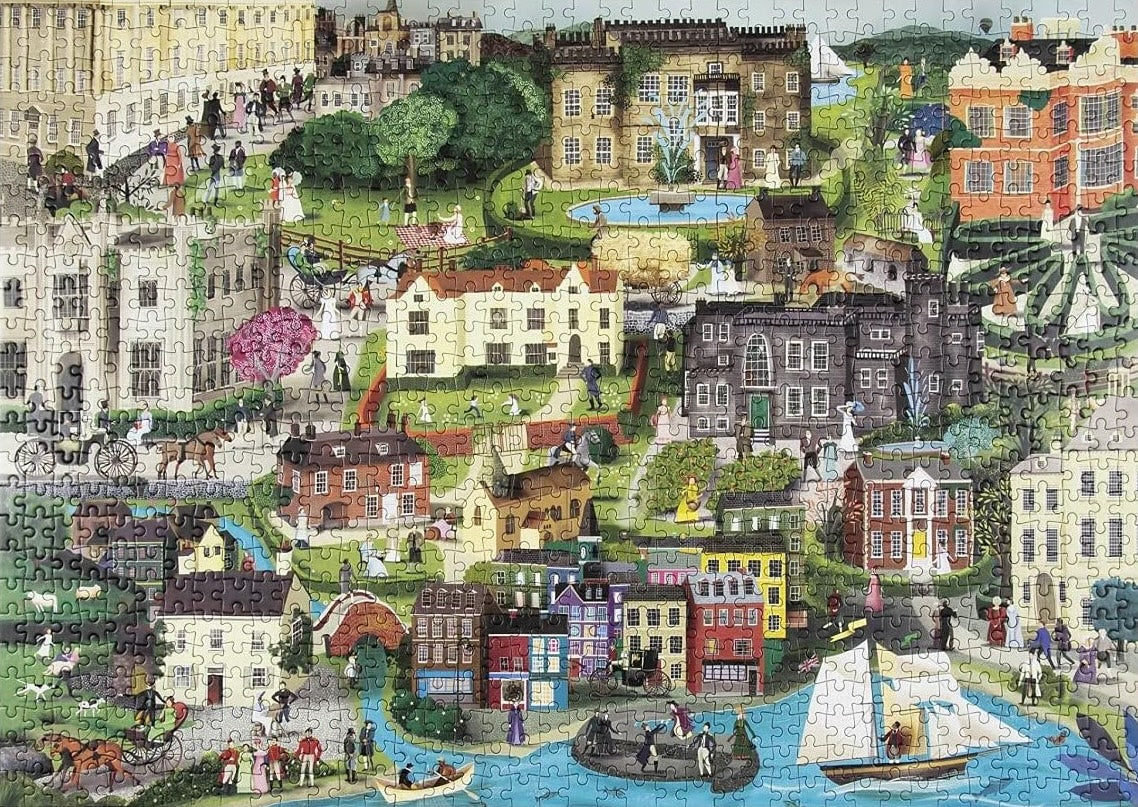 The World of Jane Austen - 1000 Piece Puzzle