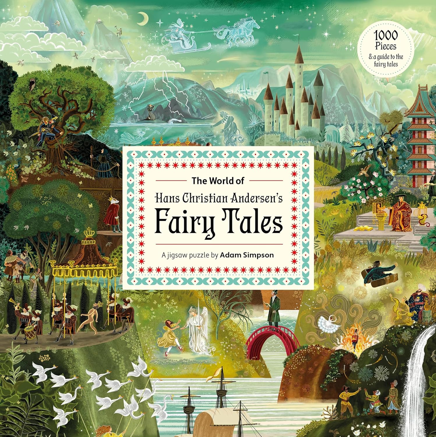 The World of Hans Christian Andersen's Fairy Tales - 1000 Piece Puzzle