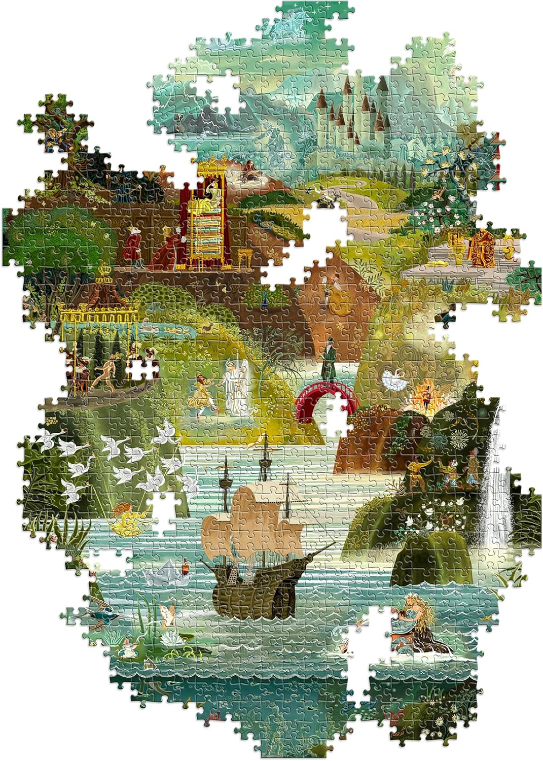 The World of Hans Christian Andersen's Fairy Tales - 1000 Piece Puzzle