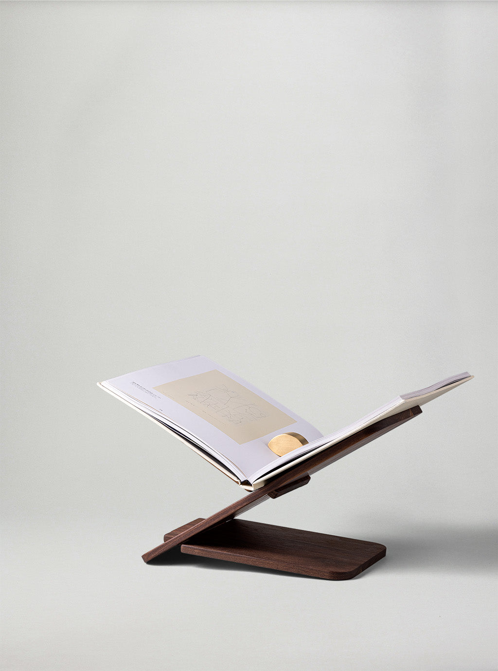 NM Bookstand Walnut