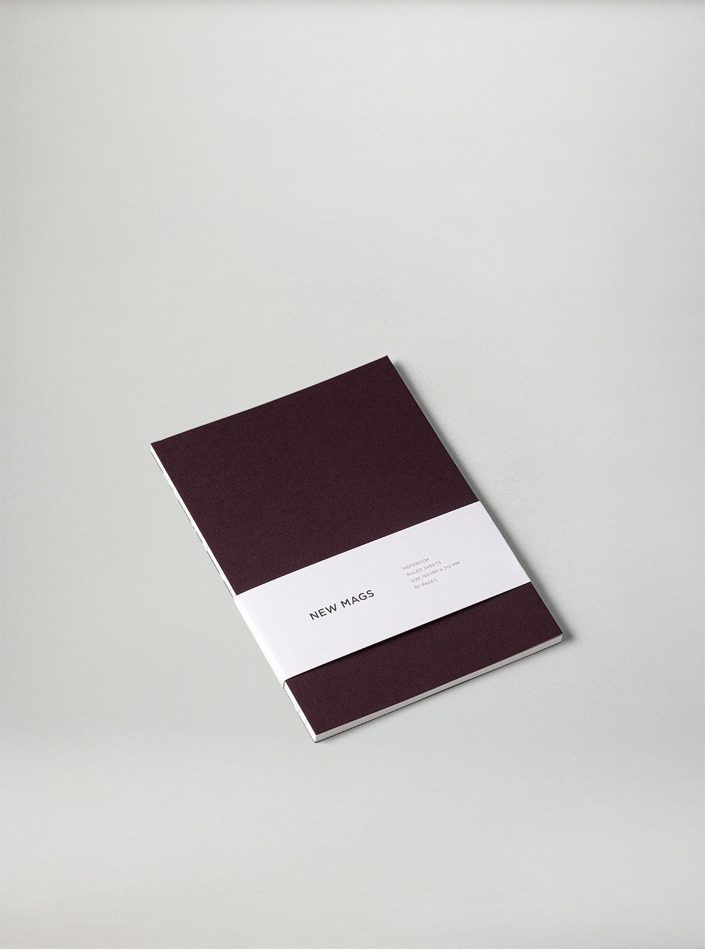 Notebook Port Wine - Softcover/Ruled