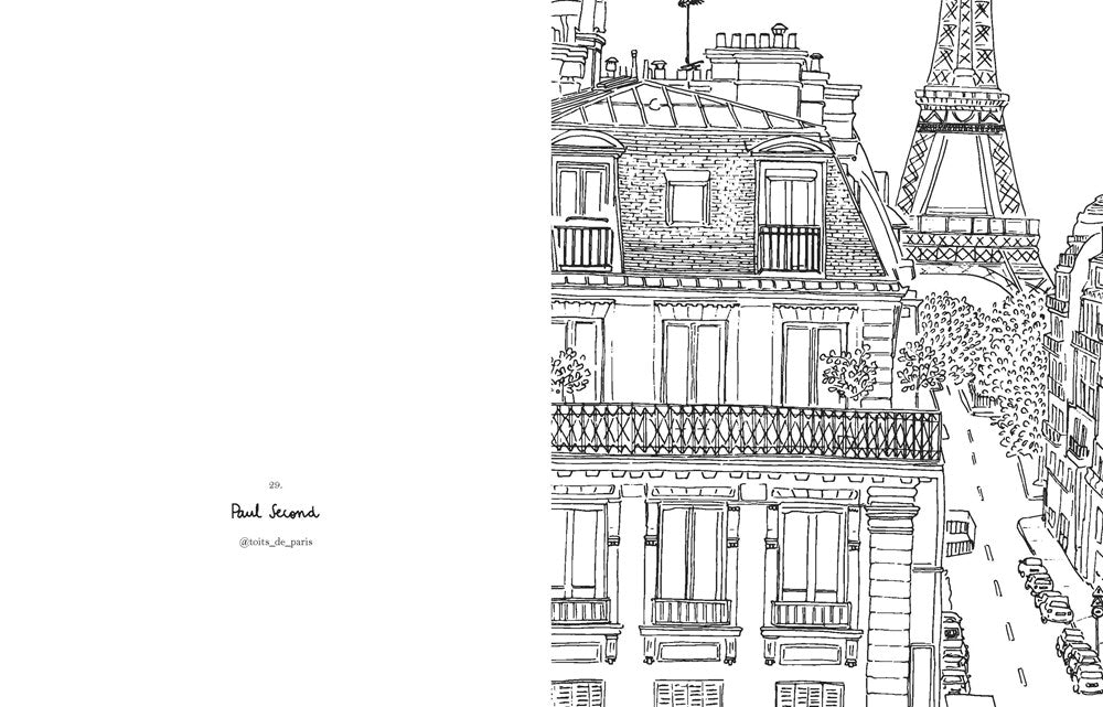 Paris Colouring Book - Zoé De Las Cases