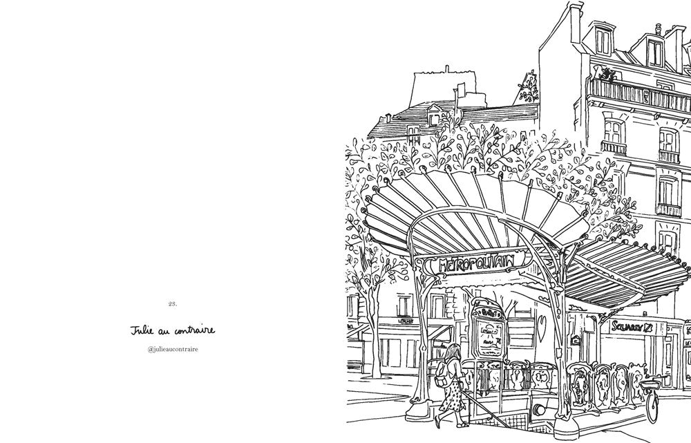 Paris Colouring Book - Zoé De Las Cases