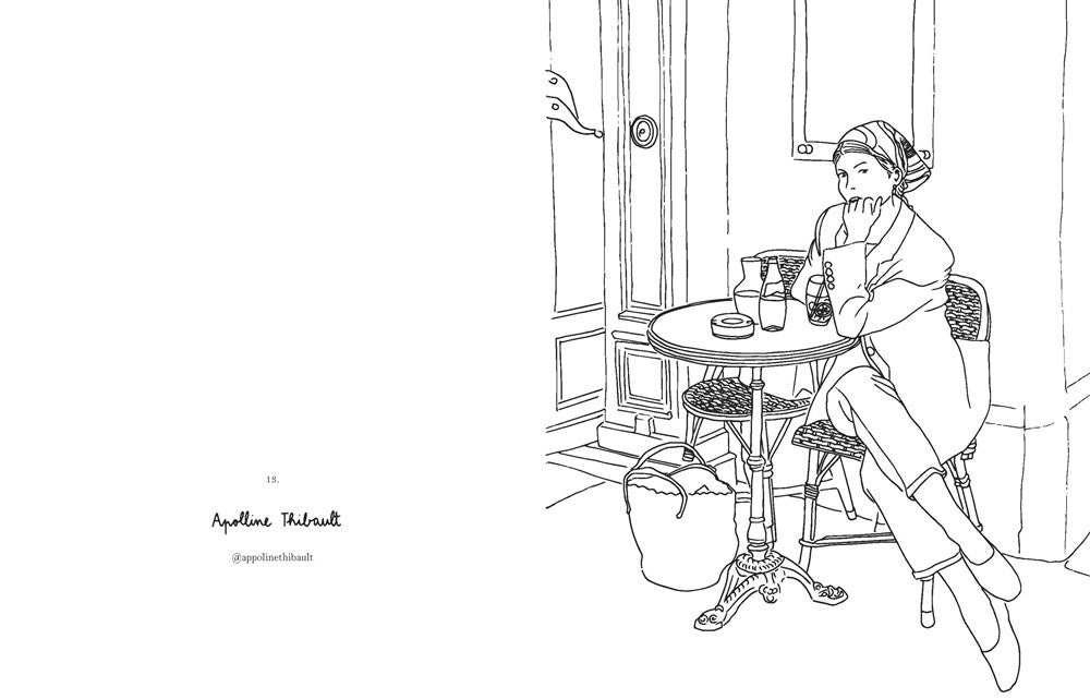 Paris Colouring Book - Zoé De Las Cases