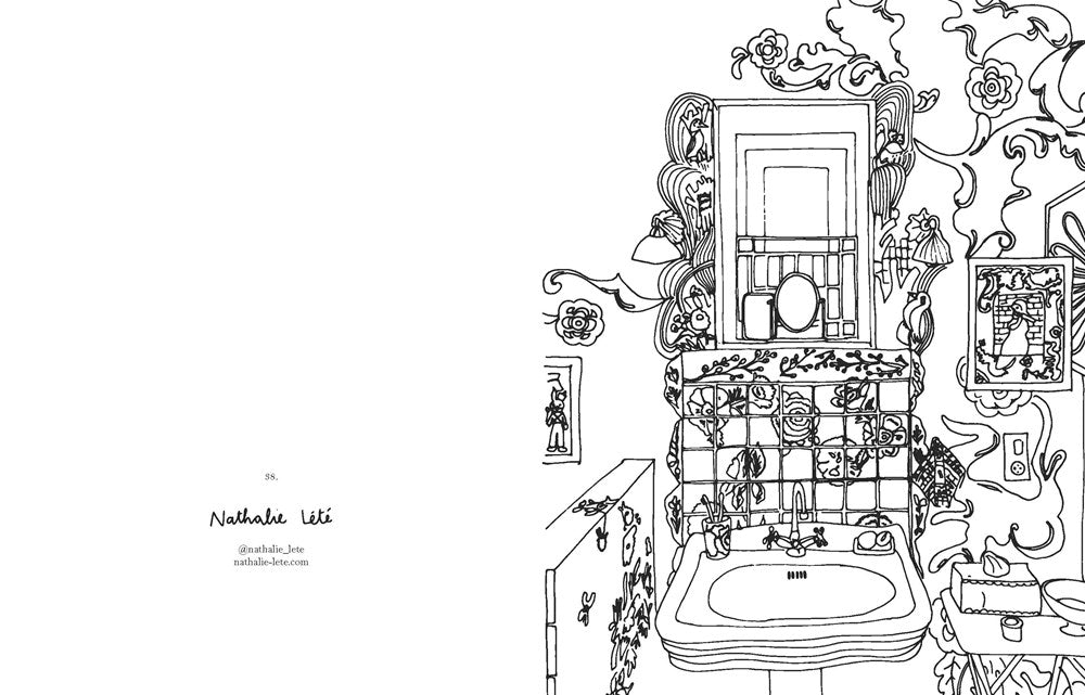 Chez Moi Colouring Book - Zoé De Las Cases