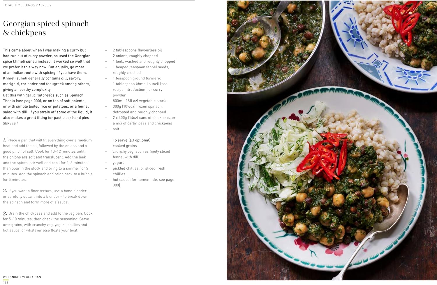 Weeknight Vegetarian