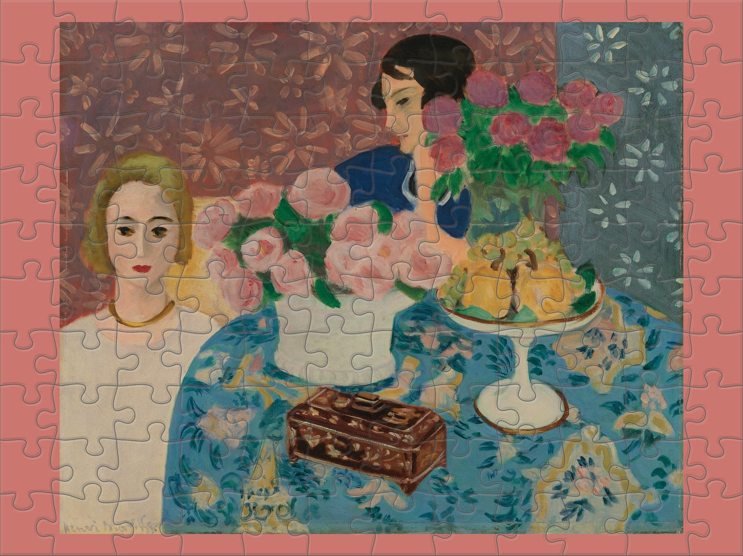 Henri Matisse 120-Piece Double-Sided Puzzle Set