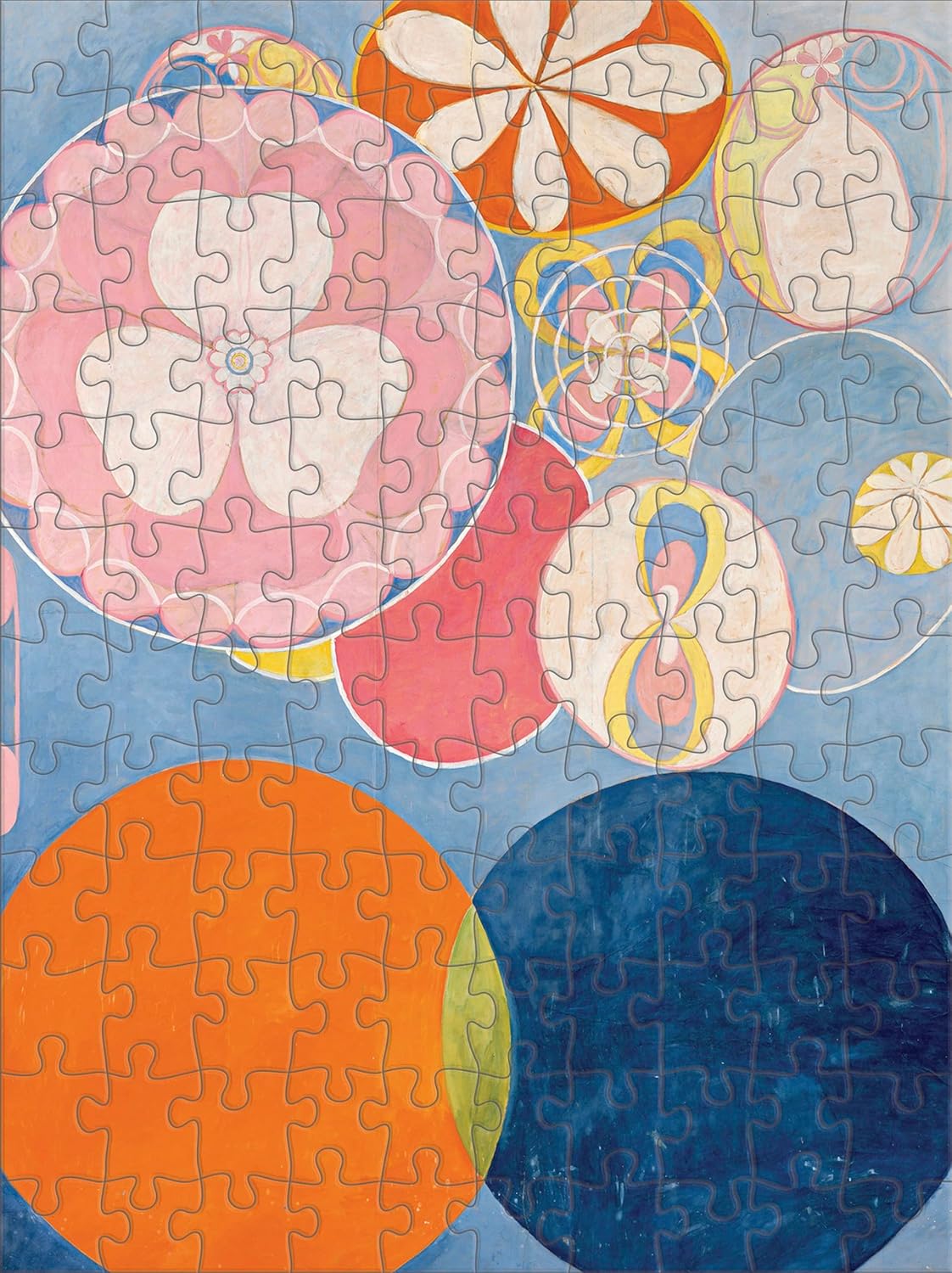 Hilma af Klint 120-Piece Double-Sided Puzzle Set