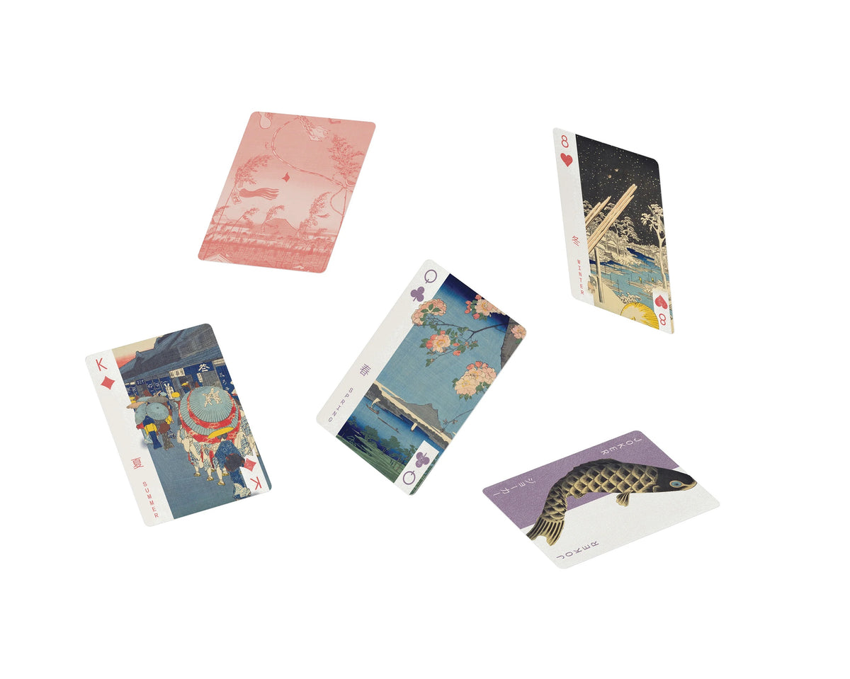 Hiroshige Playing Cards