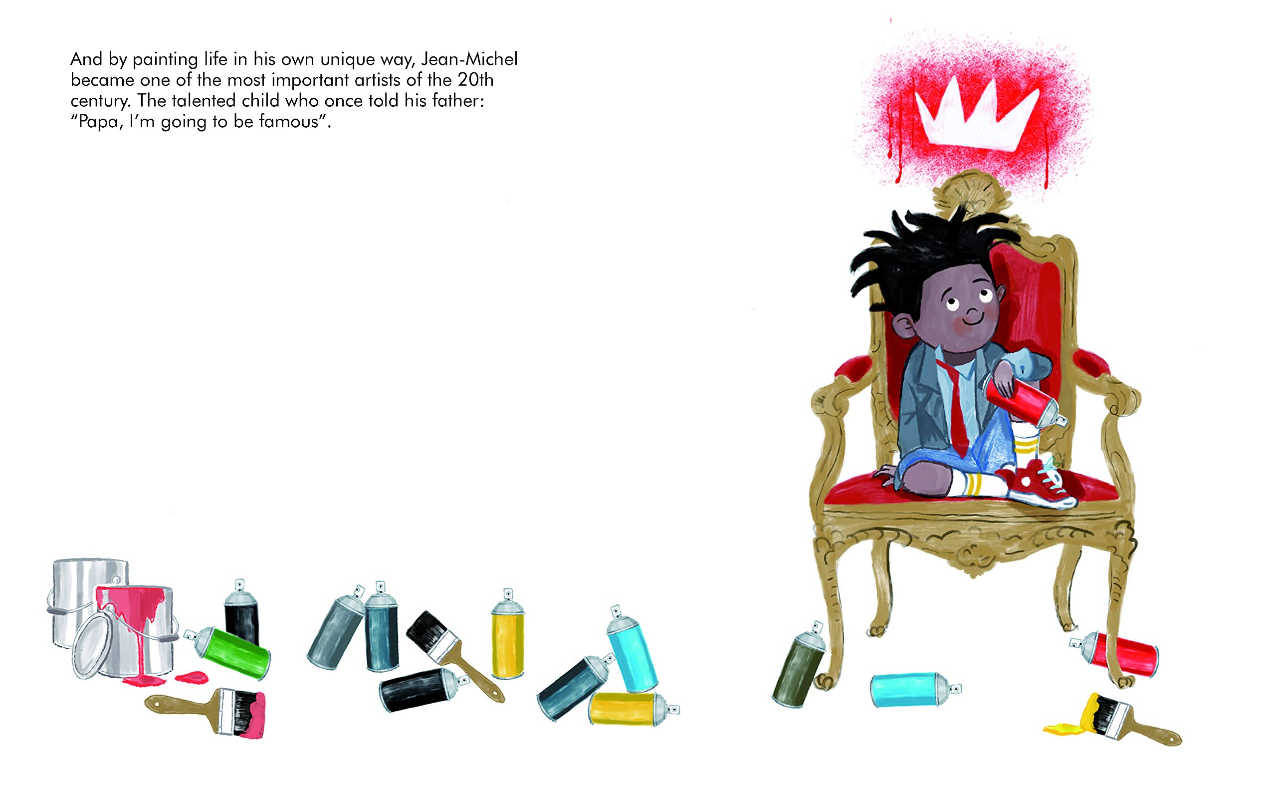 Little People, Big Dreams - Jean-Michel Basquiat