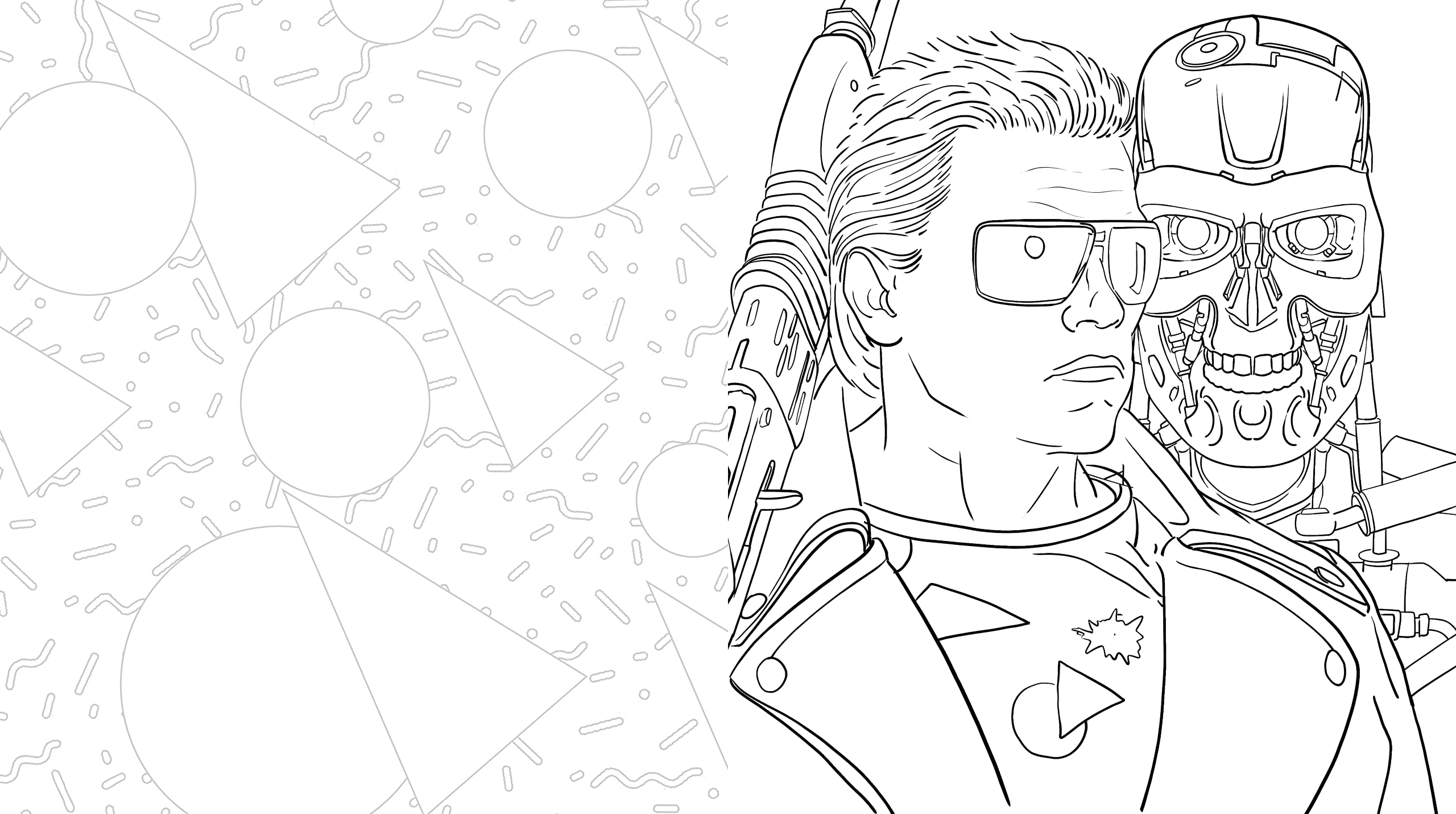 The Best of the 80's Coloring Book