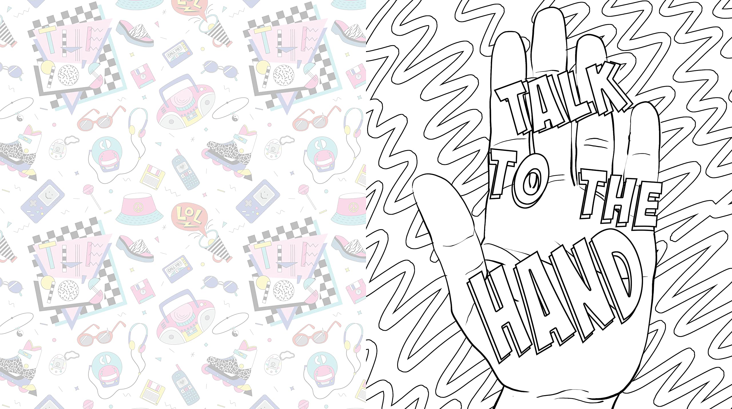 The Best of the 90's Coloring Book