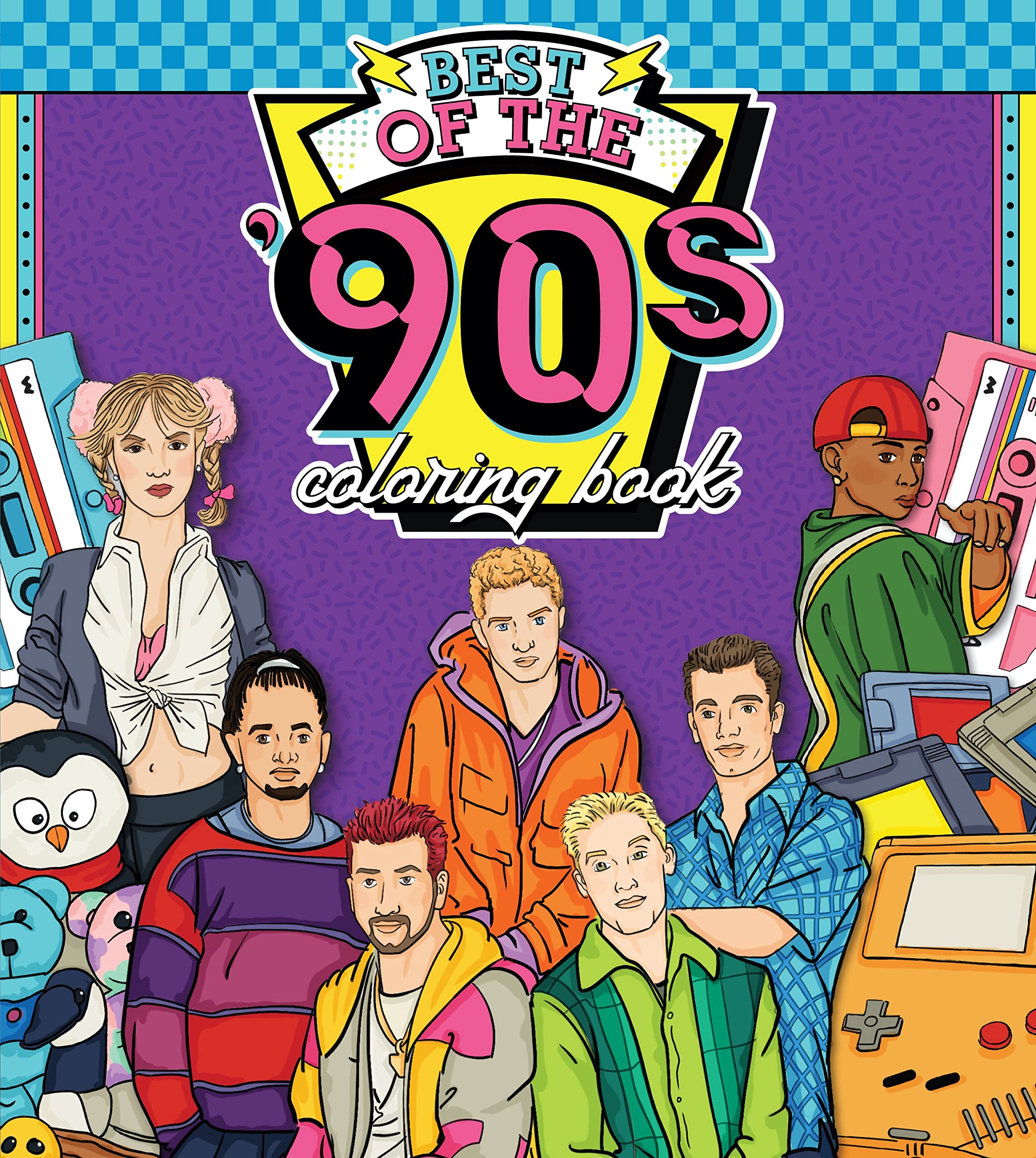 The Best of the 90's Coloring Book
