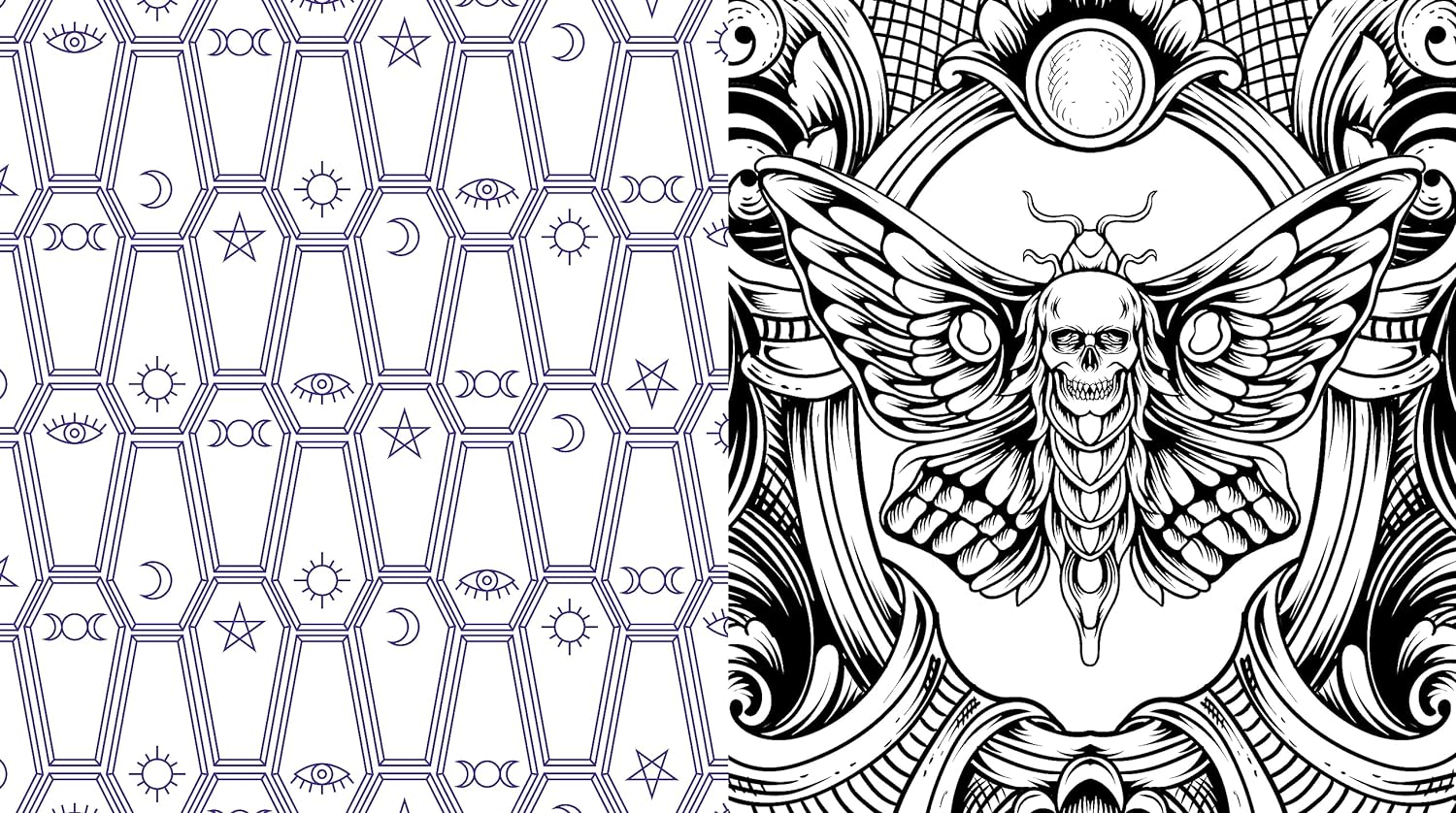 Gothic Coloring Book