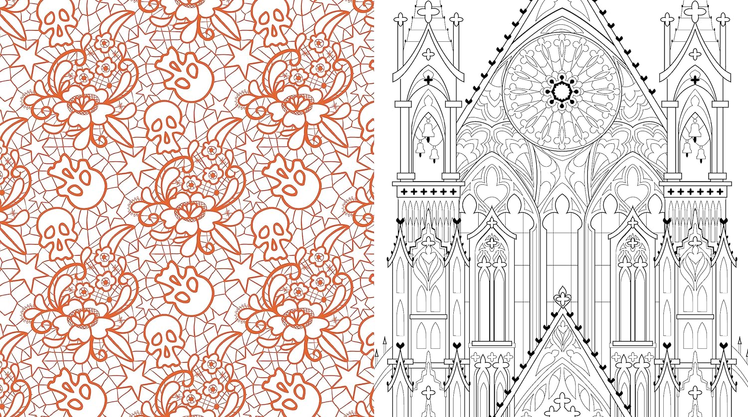 Gothic Coloring Book