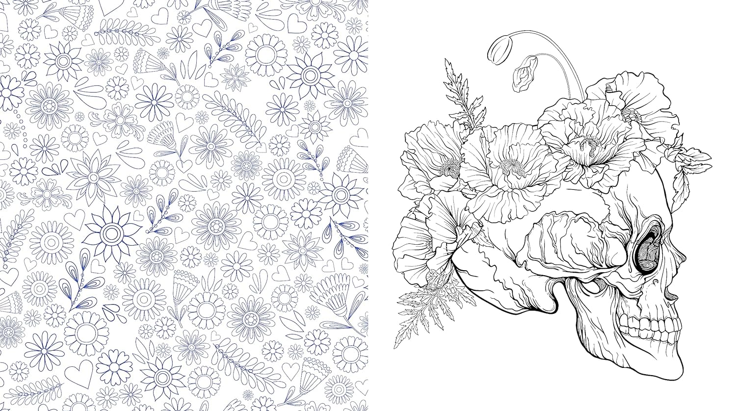 The Day of the Dead Coloring Book