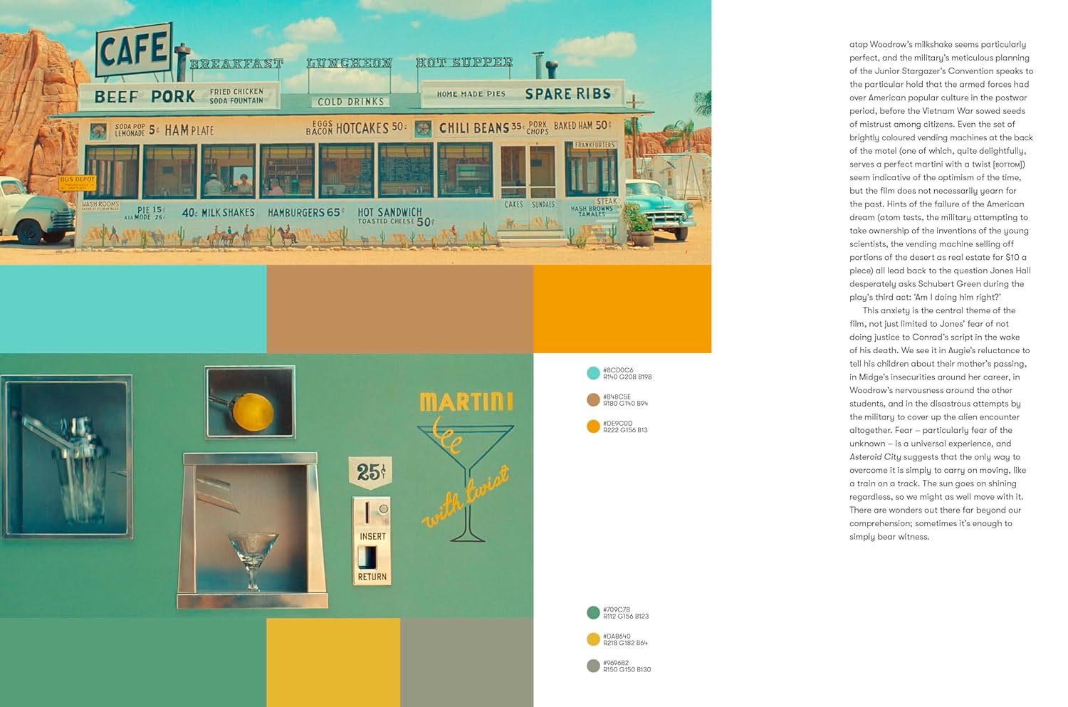 Colours of Wes Anderson