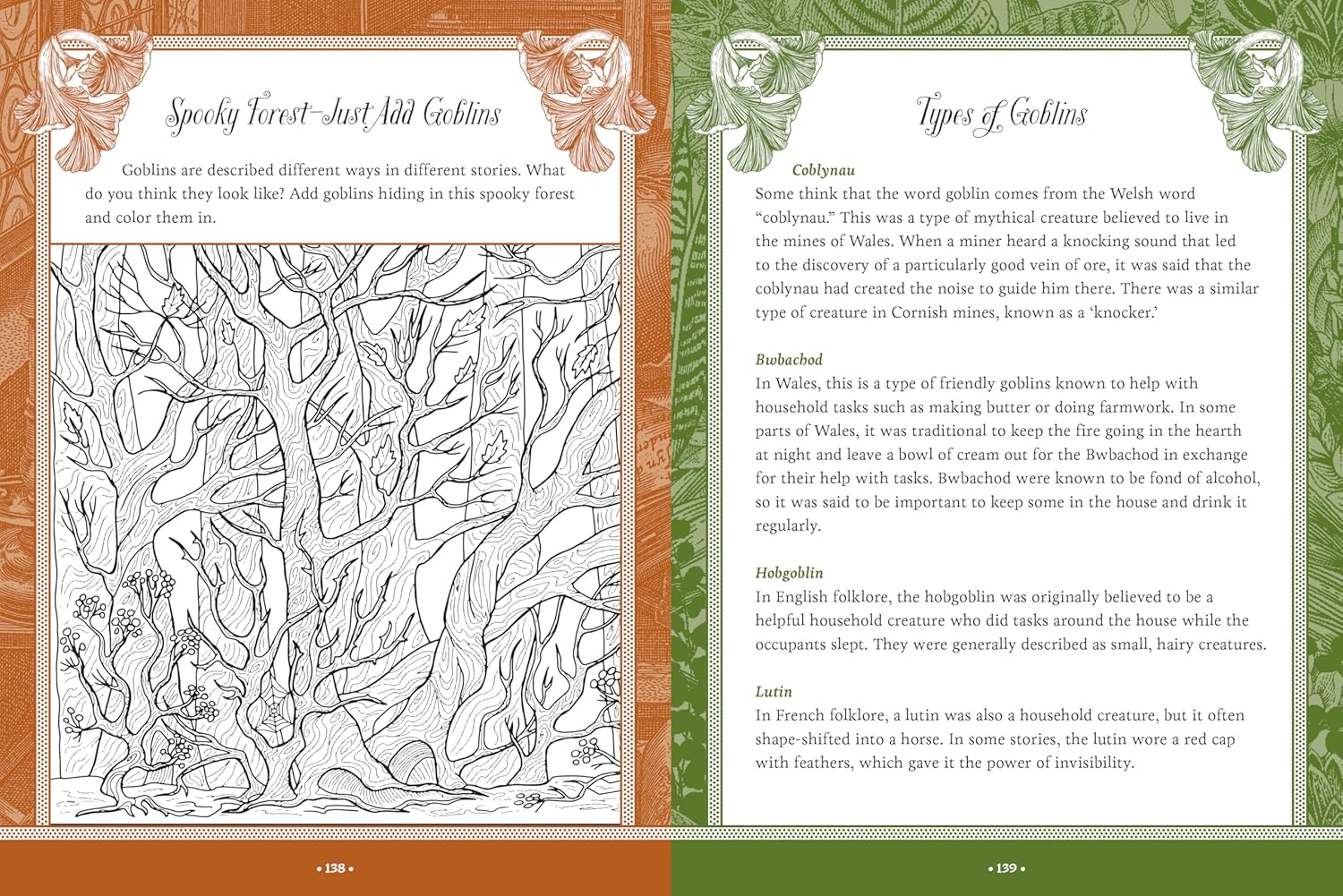 Forest, Fairies, Mushrooms and Goblins Sticker, Color & Activity Book: Over 500 Unique Stickers