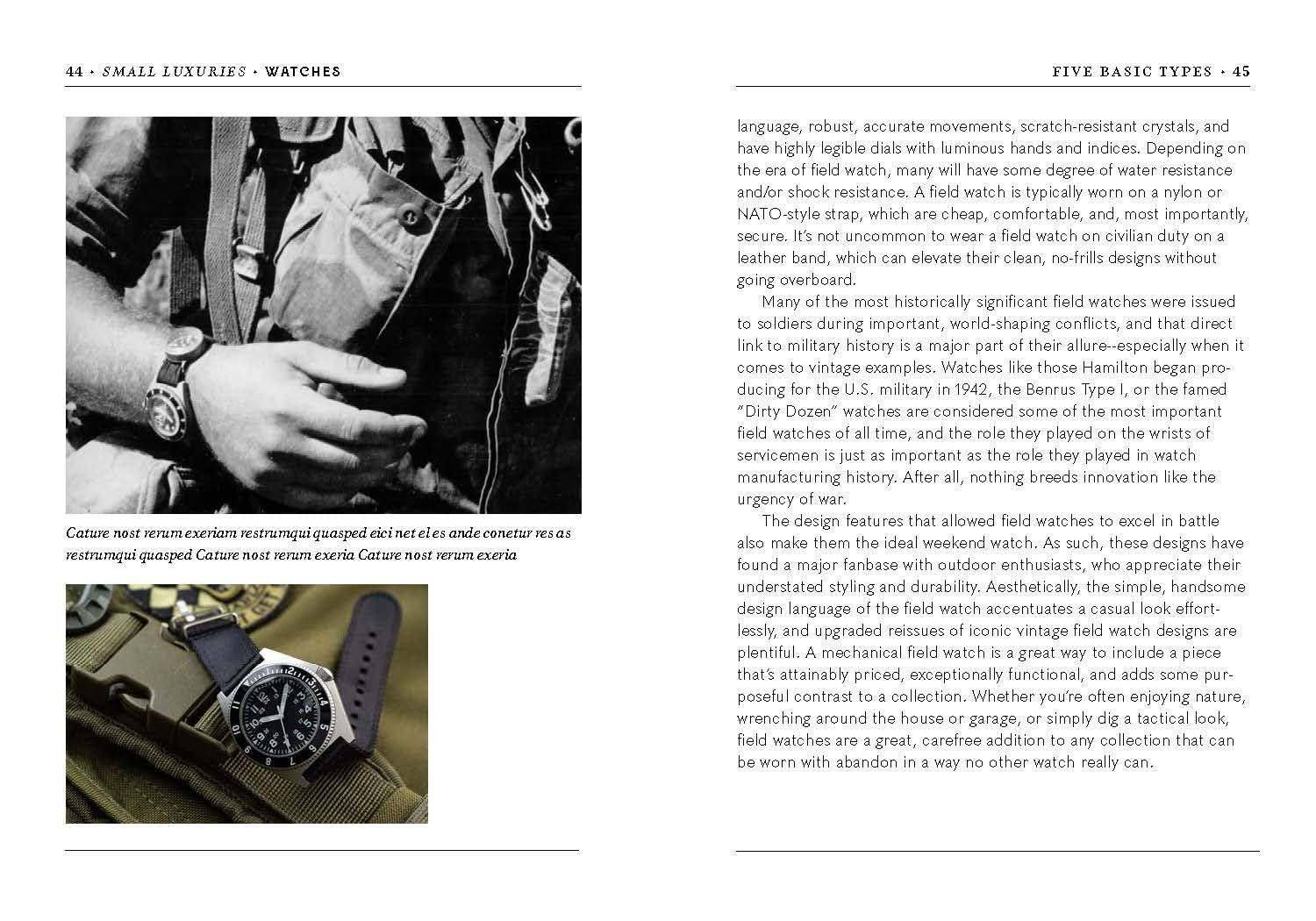 Small Luxuries - Watches