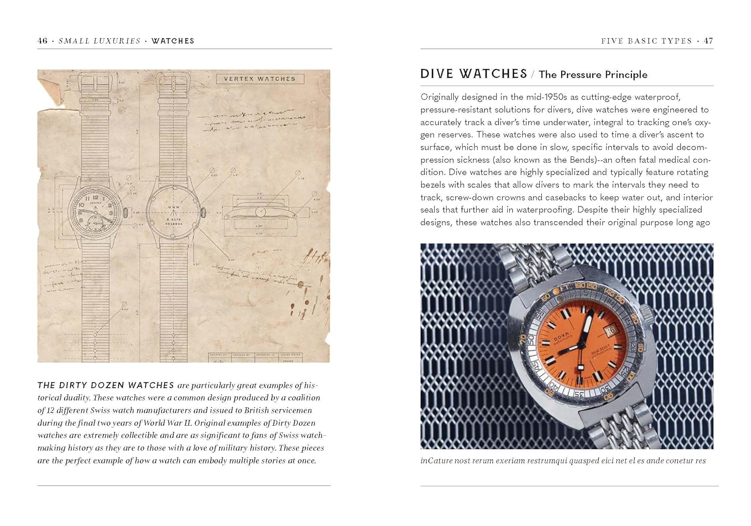 Small Luxuries - Watches