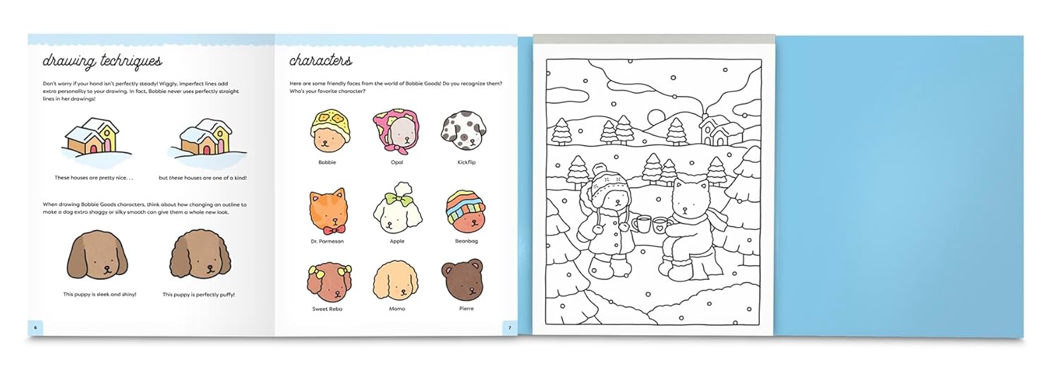 Bobbie Goods Cozy Coloring & Drawing
