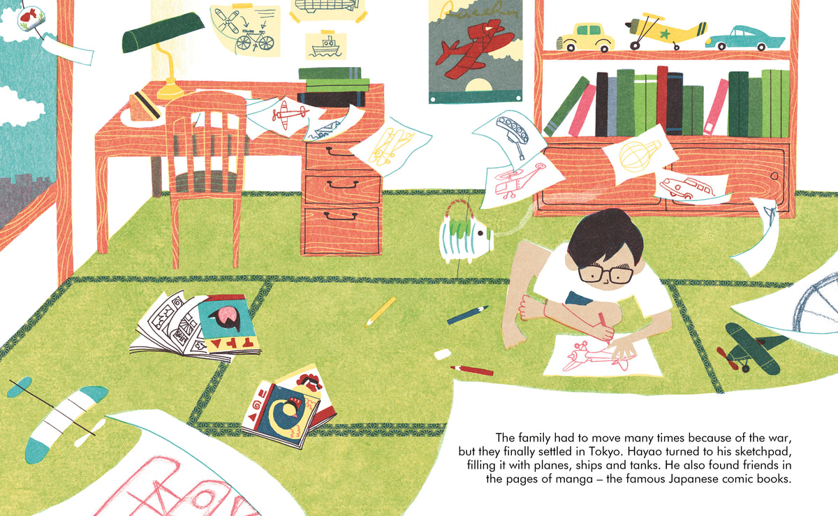 Little People, Big Dreams - Hayao Miyazaki