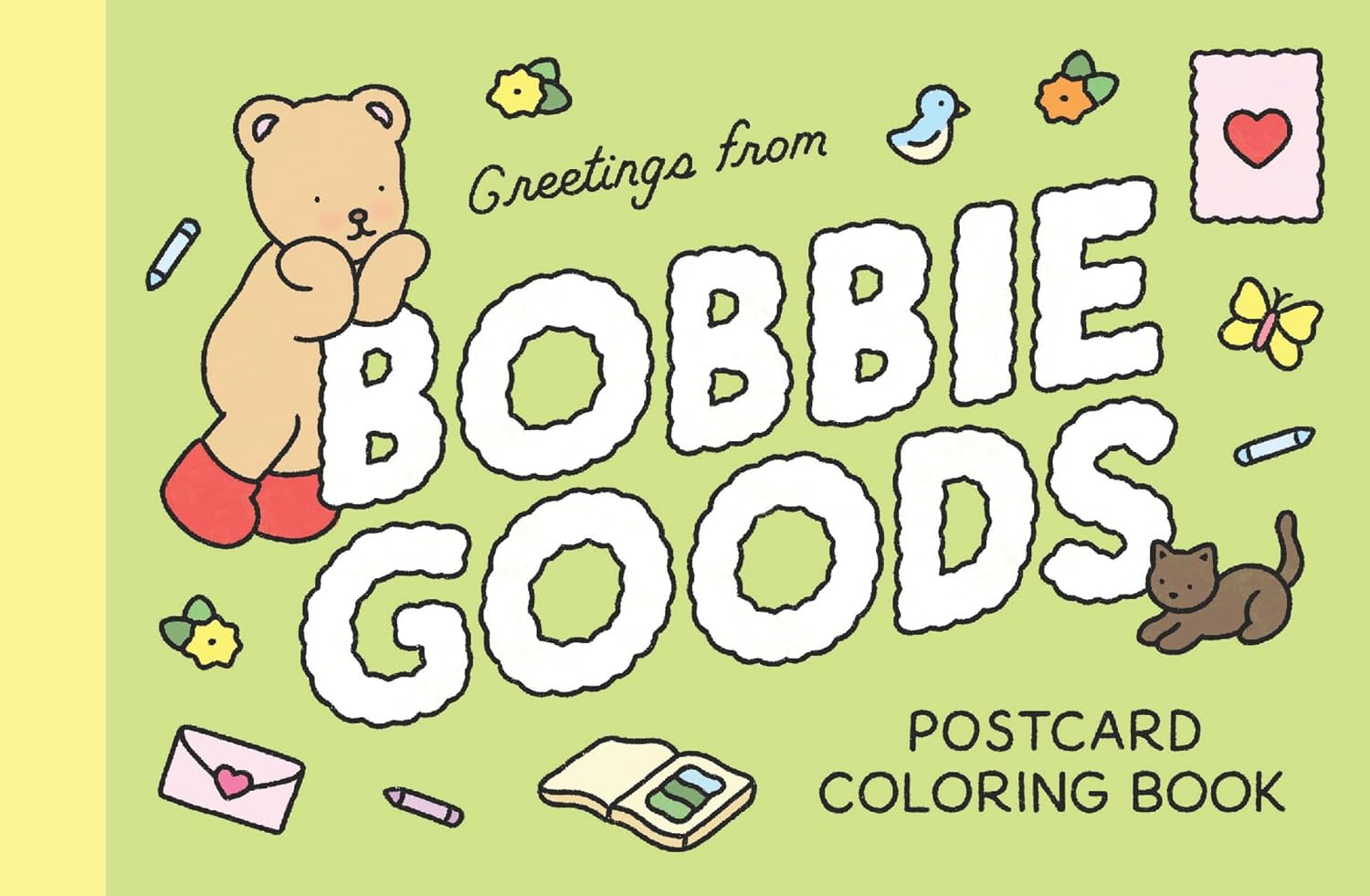 Bobbie Goods Postcard Coloring Book - 20 Postcards