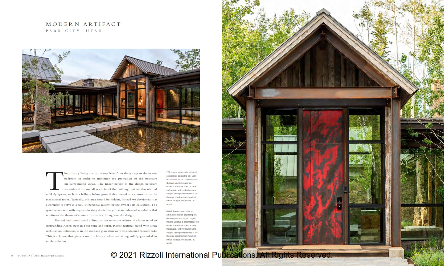 Foundations: Houses by JLF Architects