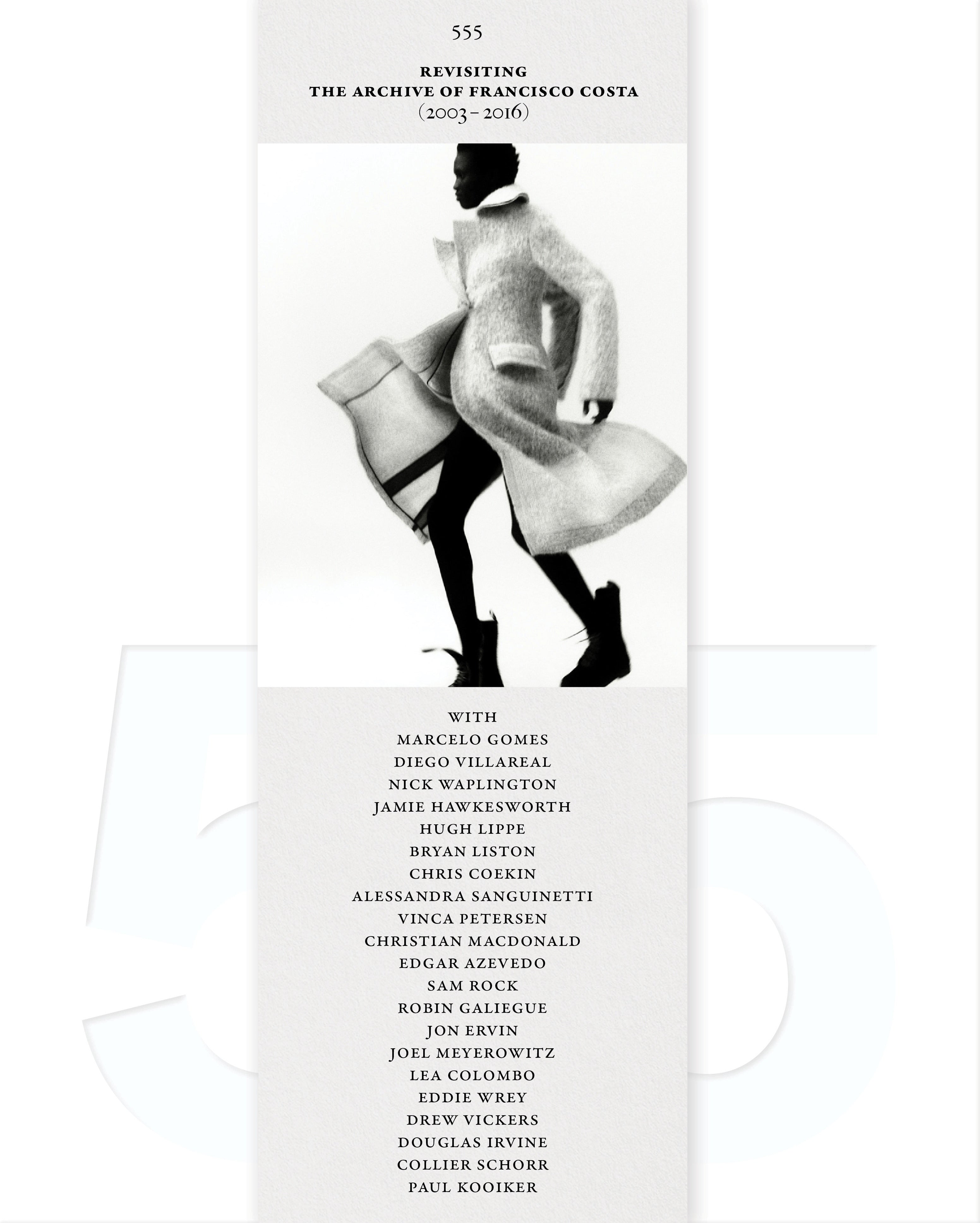 555 - Revisiting The Fashion Archive of Francisco Costa