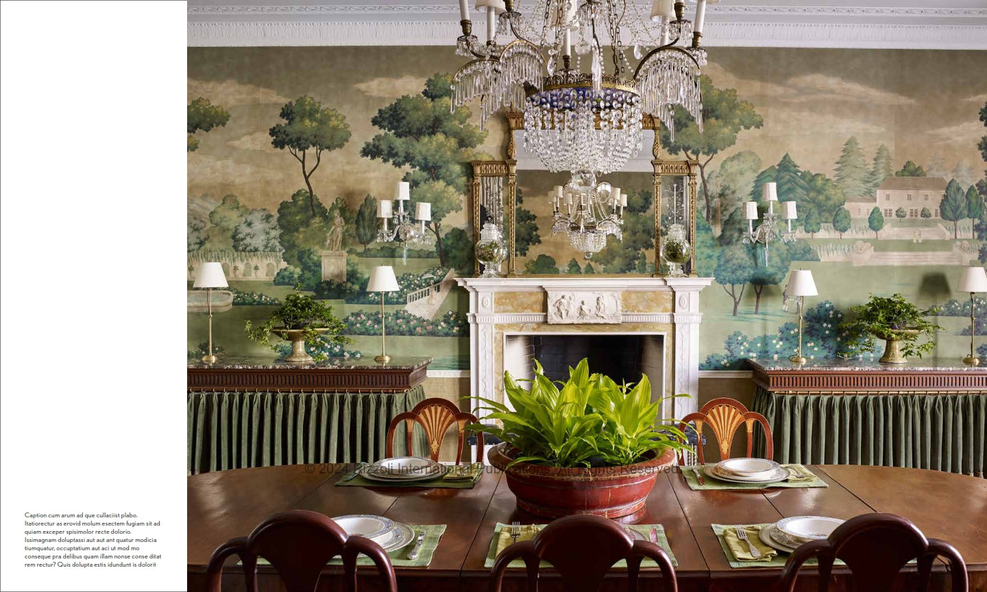 The Art Of Gracie: Handpainted Wallpapers. Timeless Rooms