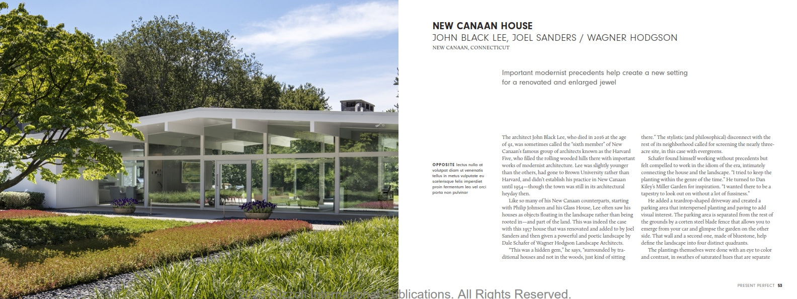 Gardens for Modern Houses