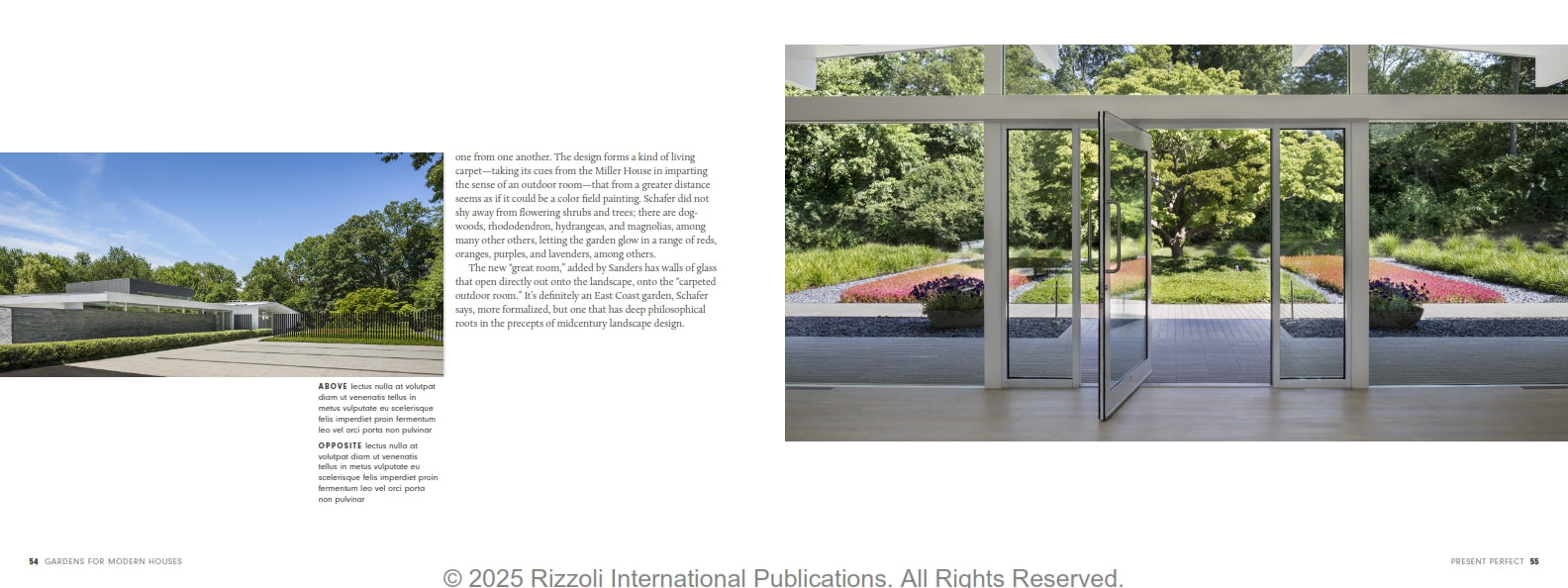 Gardens for Modern Houses