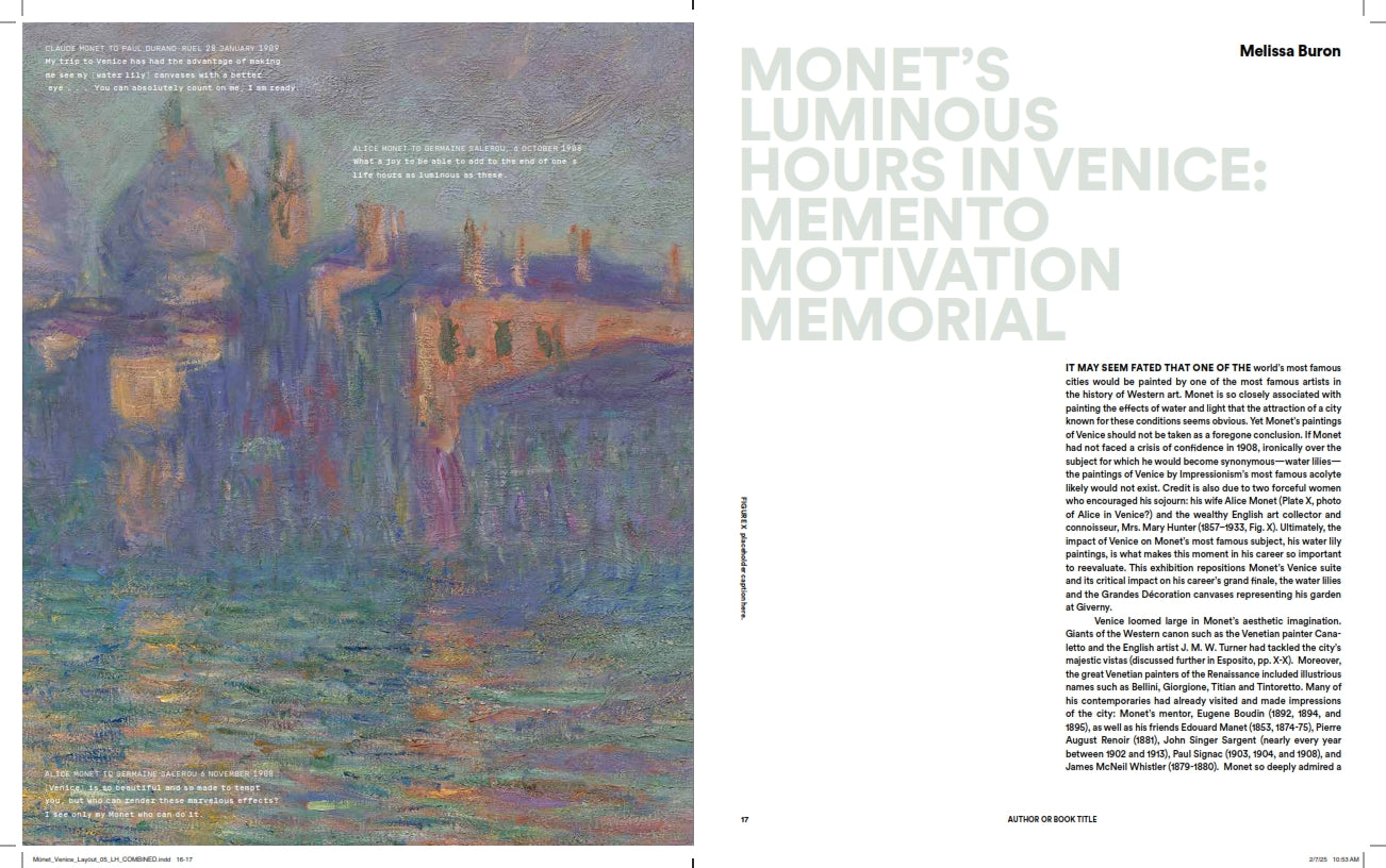 Monet and Venice